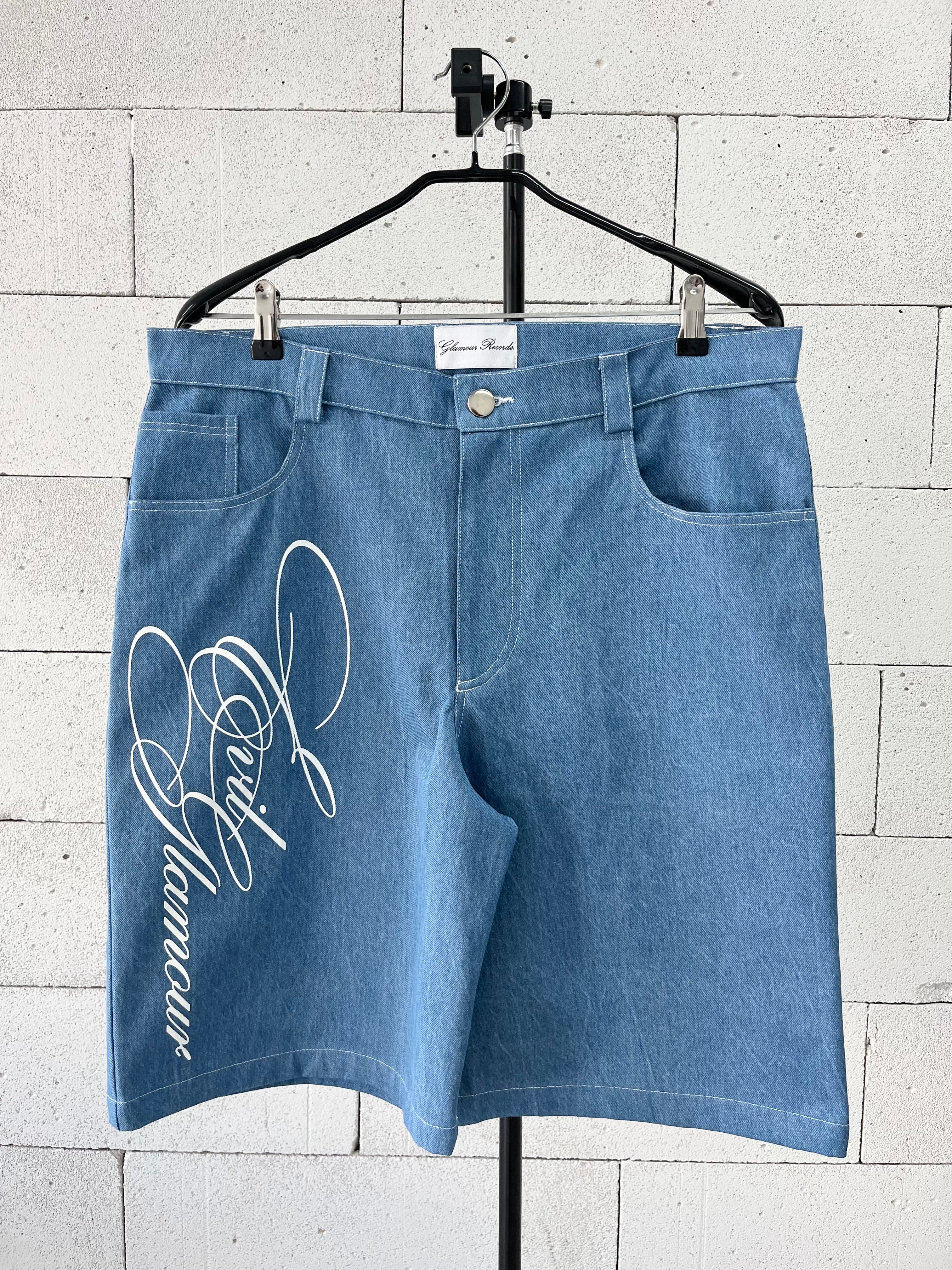 «EVIL GLAMOUR» DENIM SHORTS