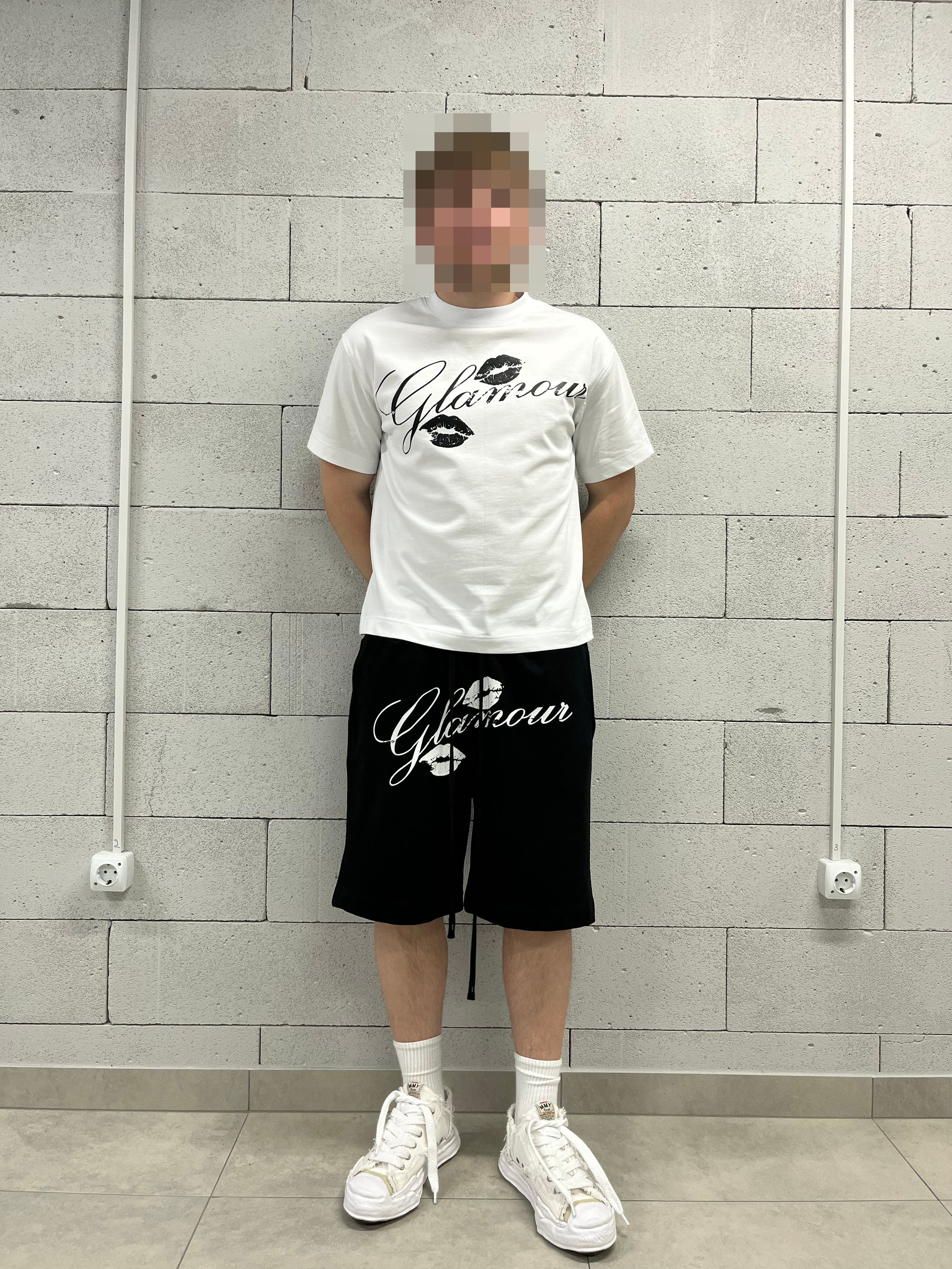 «GLAMOUR» WHITE T-SHIRT