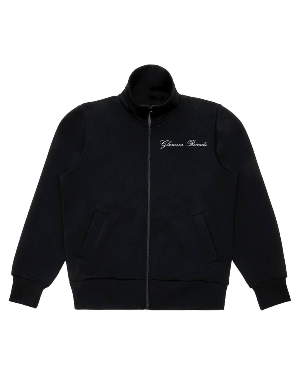 «GLAMOUR RECORDS.» ZIP-UP TRACK JACKET