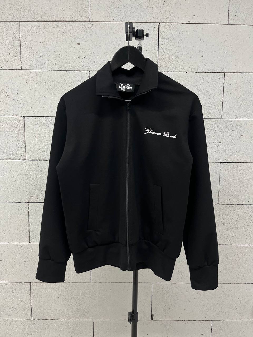 «GLAMOUR RECORDS.» ZIP-UP TRACK JACKET