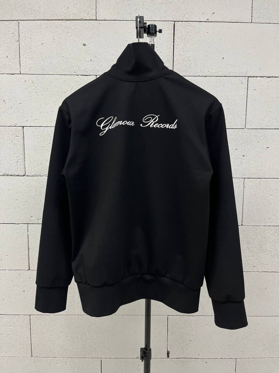«GLAMOUR RECORDS.» ZIP-UP TRACK JACKET