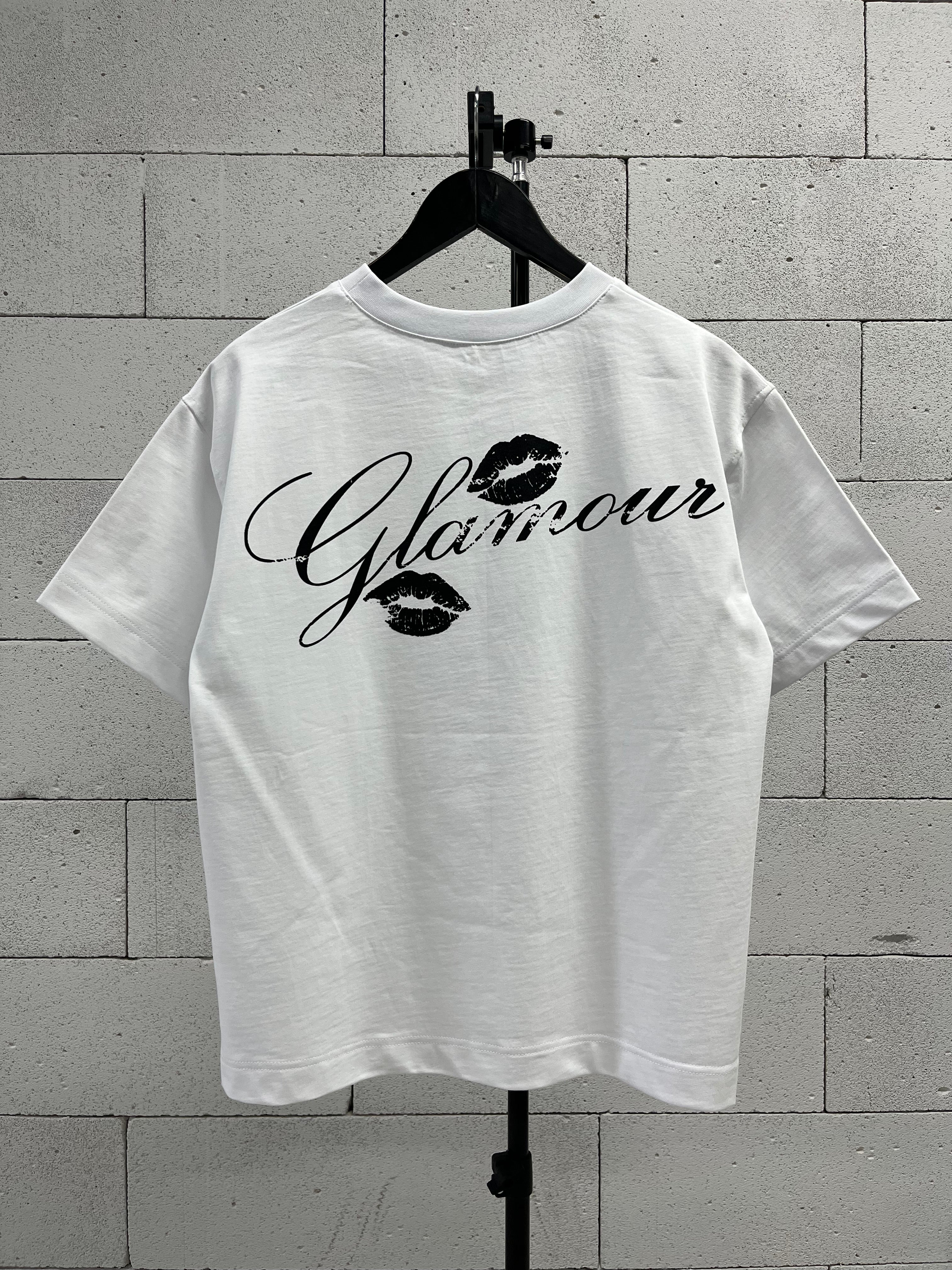 «GLAMOUR» WHITE T-SHIRT