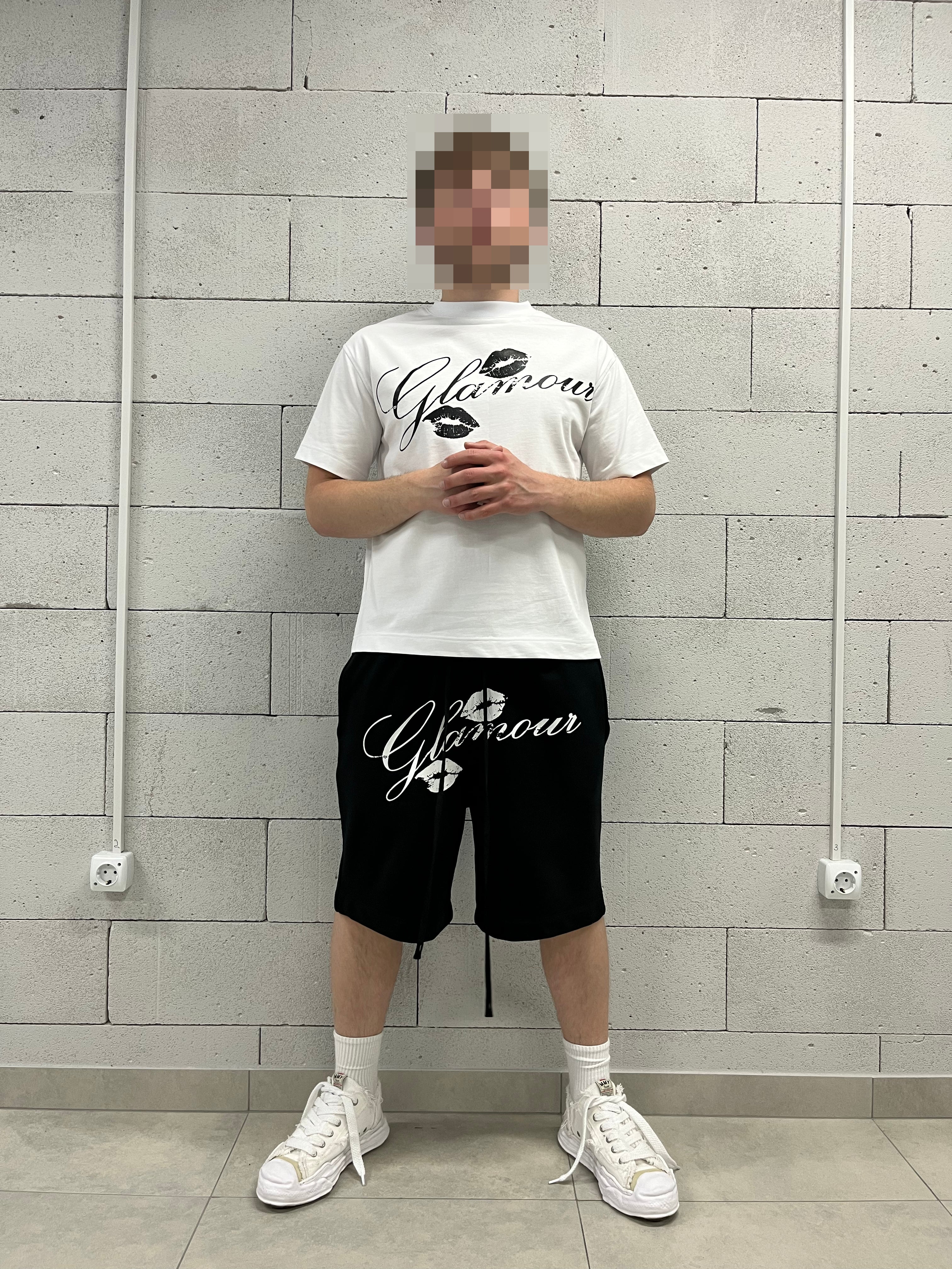 «GLAMOUR» WHITE T-SHIRT