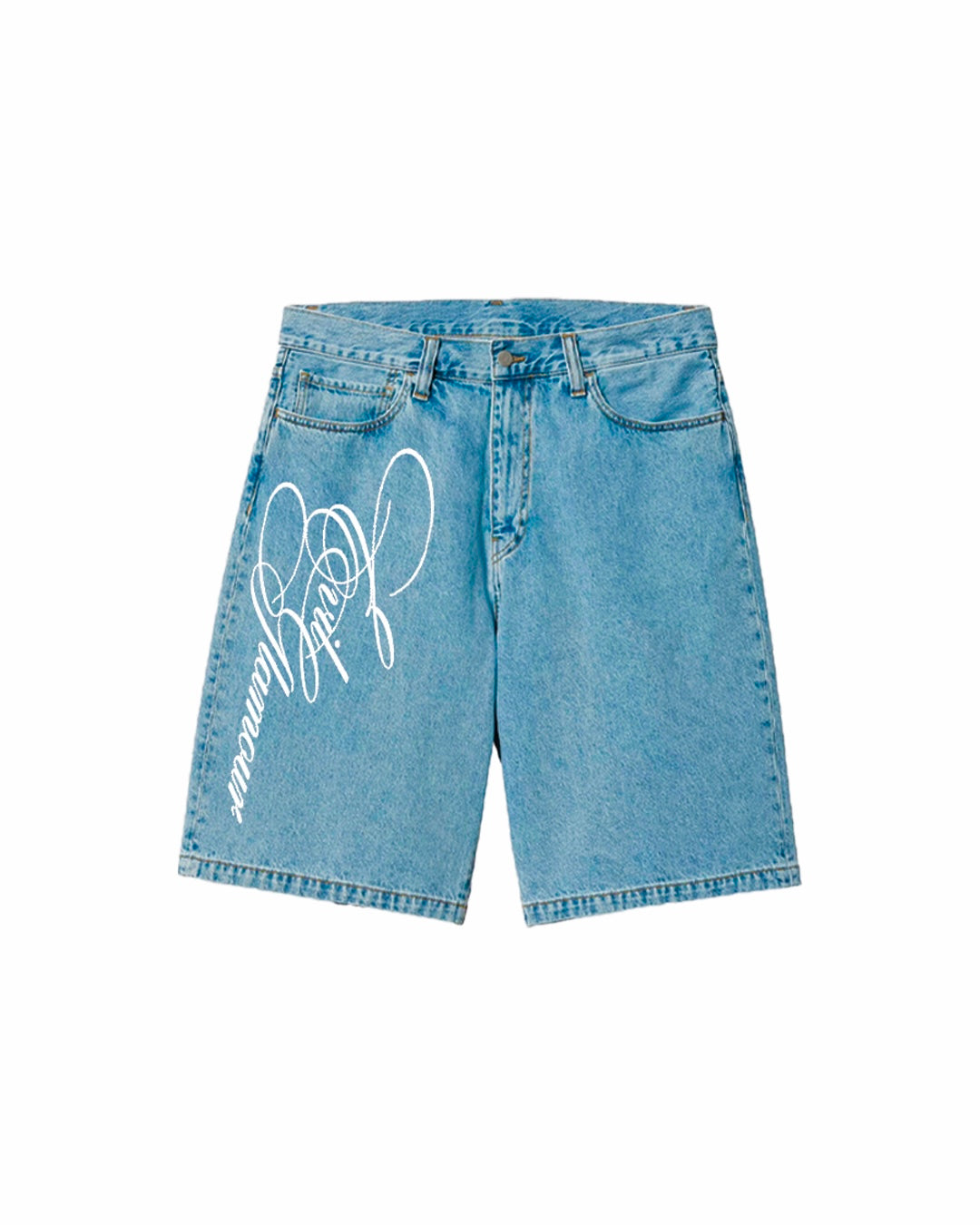 «EVIL GLAMOUR» DENIM SHORTS