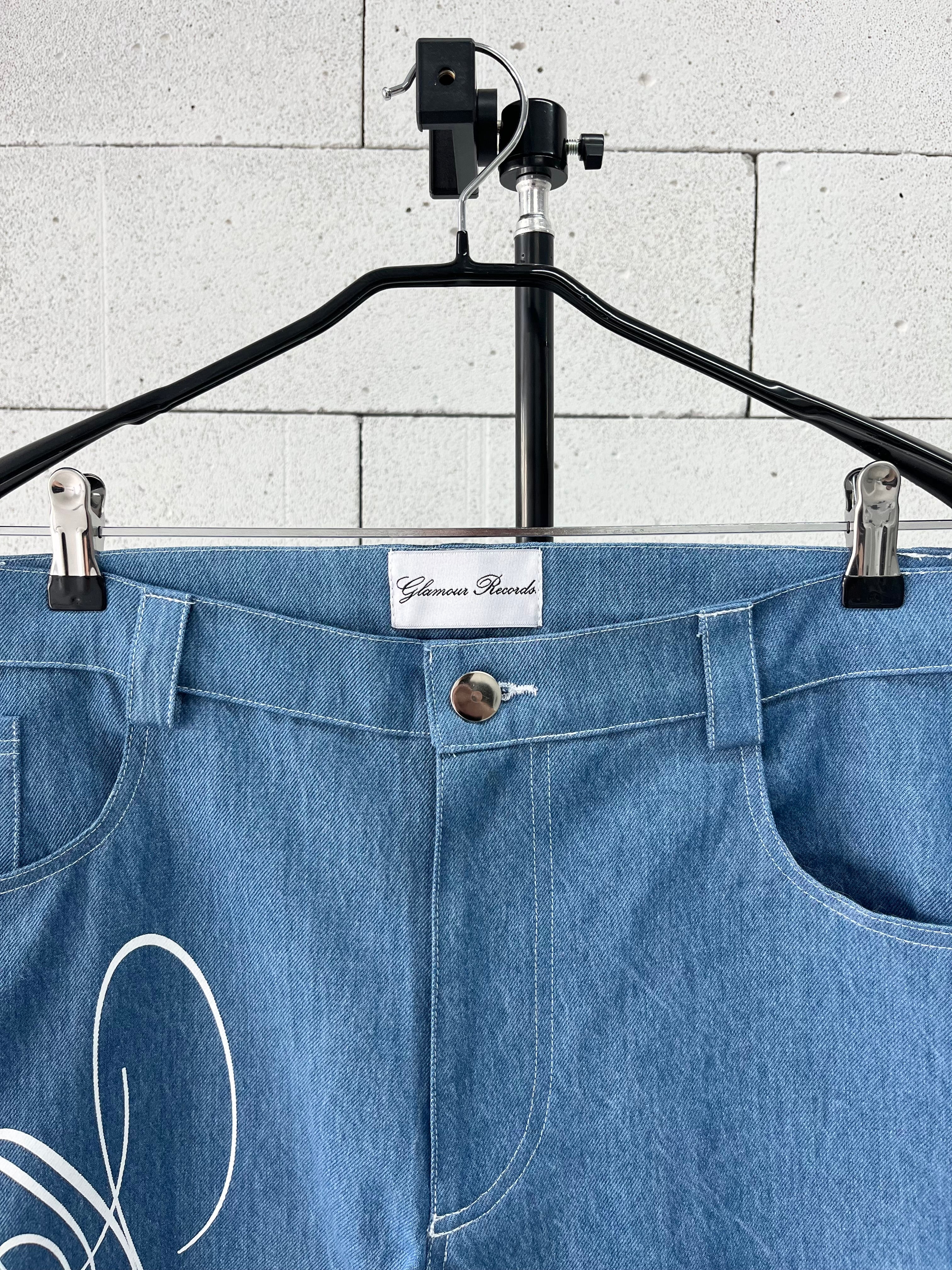 «EVIL GLAMOUR» DENIM SHORTS