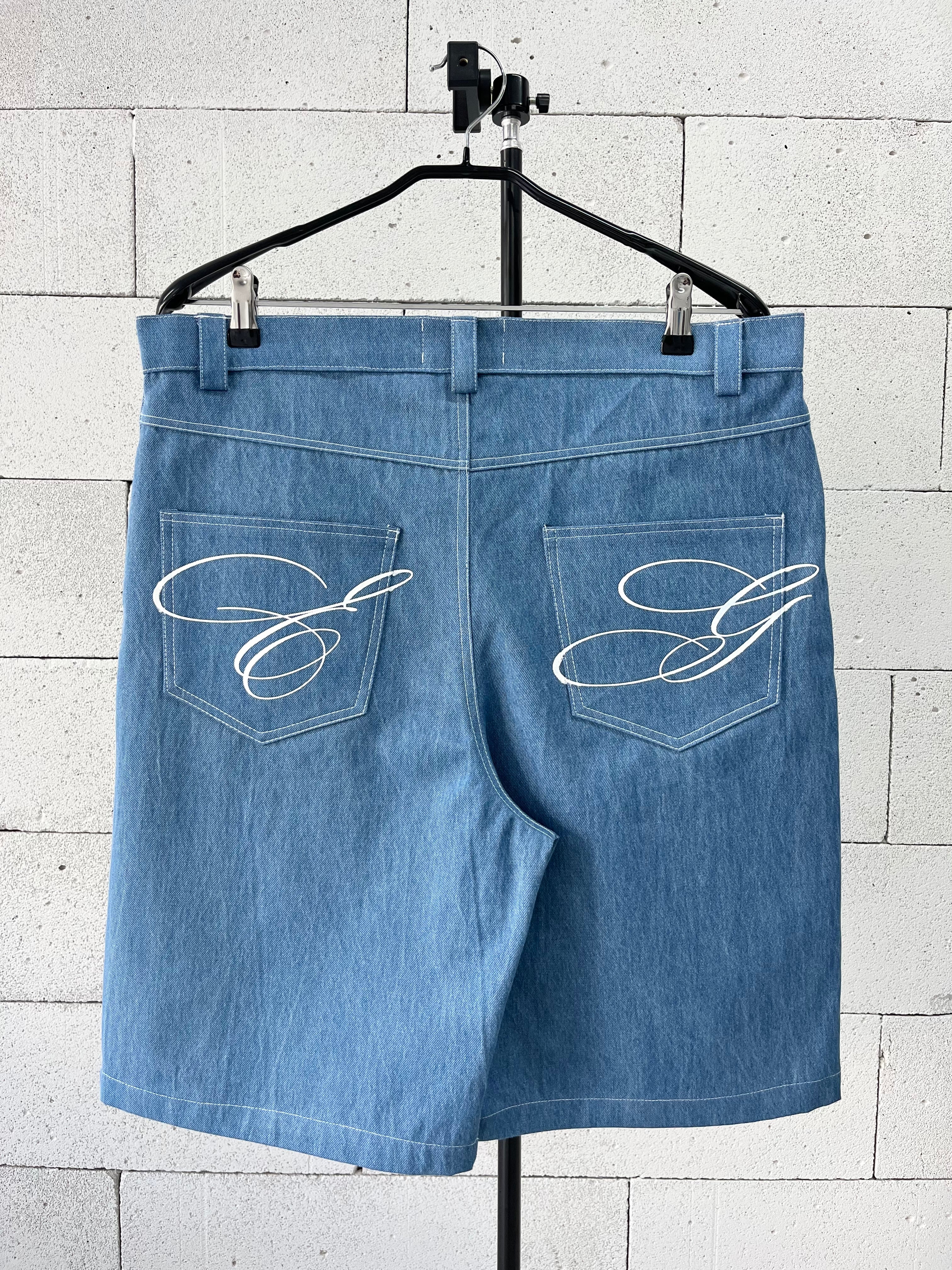«EVIL GLAMOUR» DENIM SHORTS