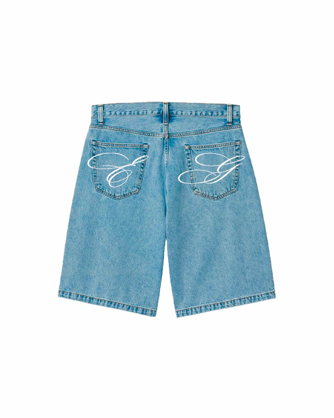«EVIL GLAMOUR» DENIM SHORTS