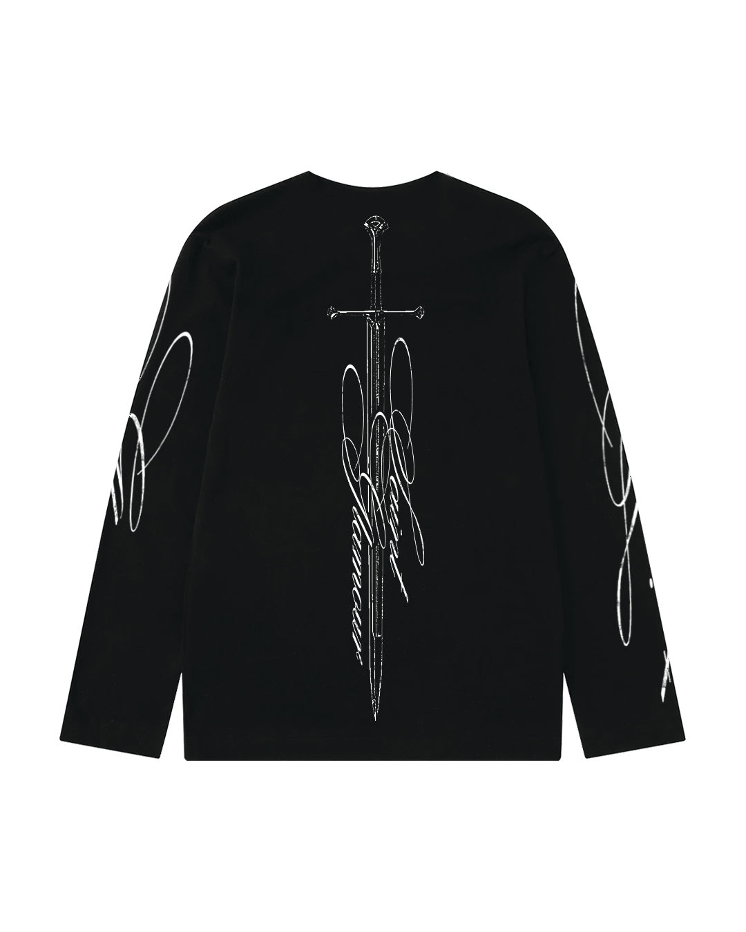 «DAGGER» BLACK LONGSLEEVE
