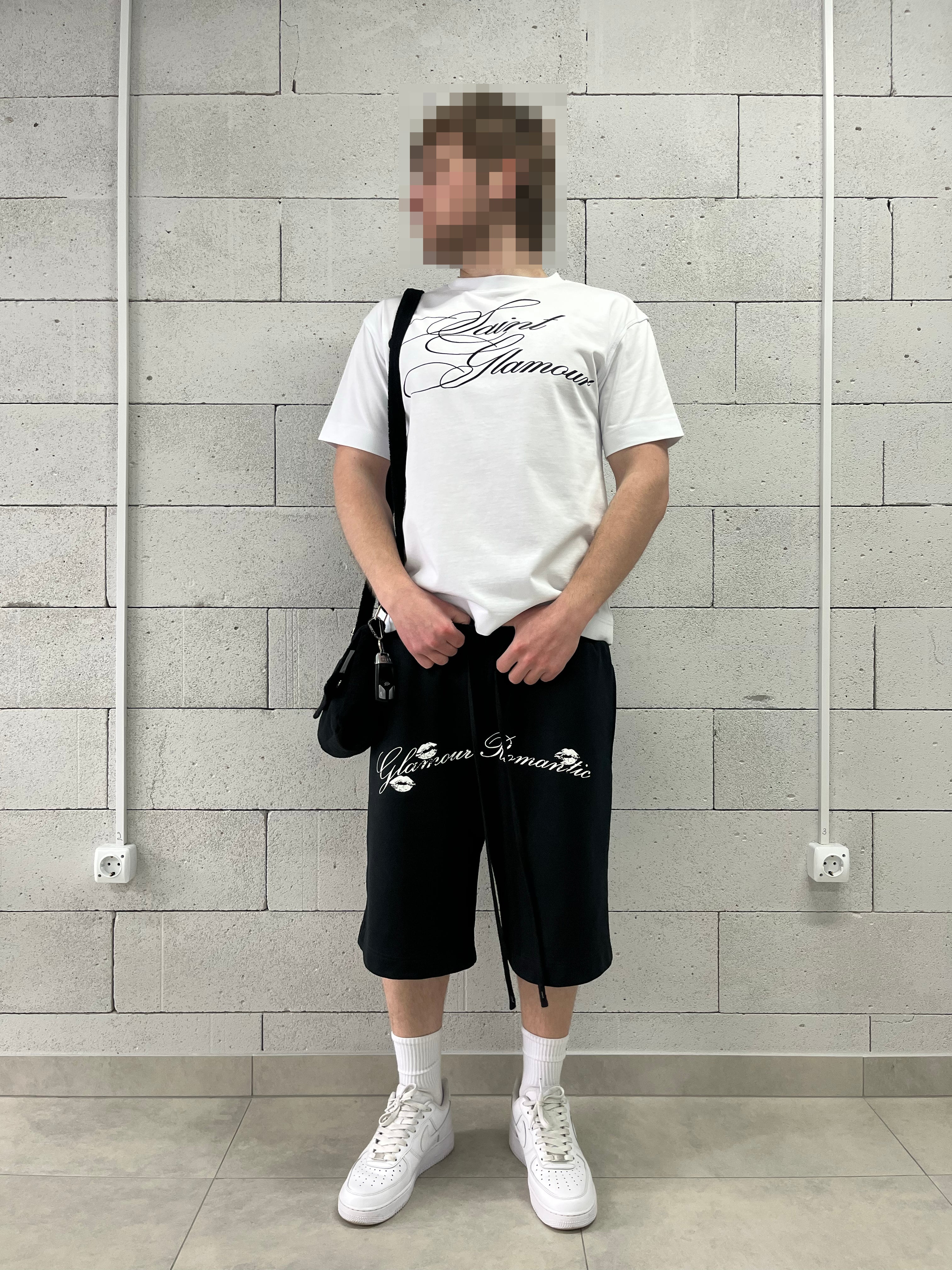 «SAINT GLAMOUR» WHITE T-SHIRT