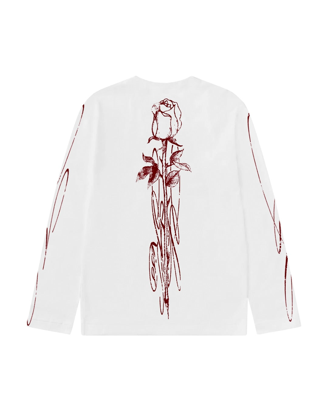 «LOVE KISS» WHITE LONGSLEEVE