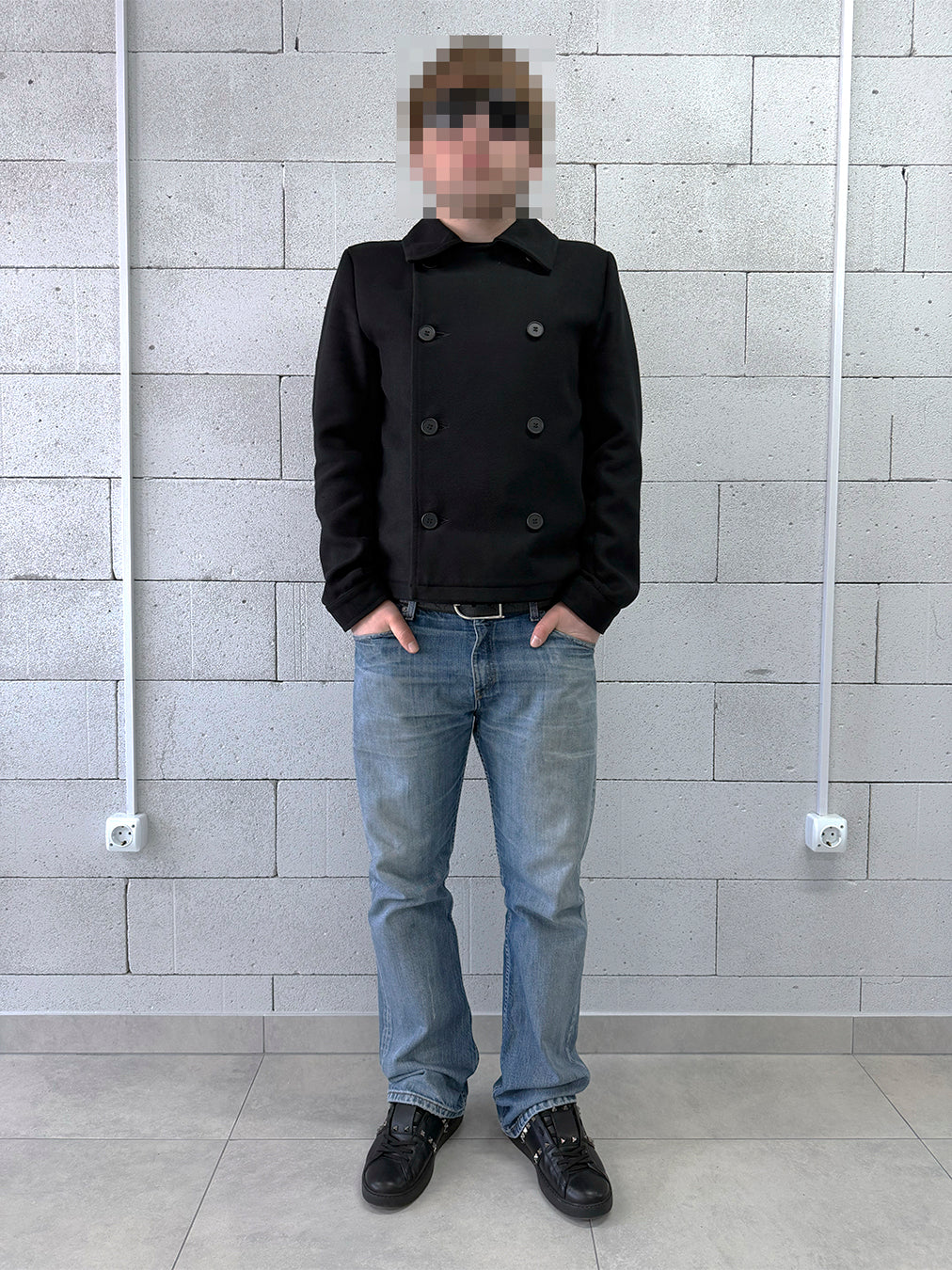 «DALTON» DOUBLE-BREASTED PEACOAT