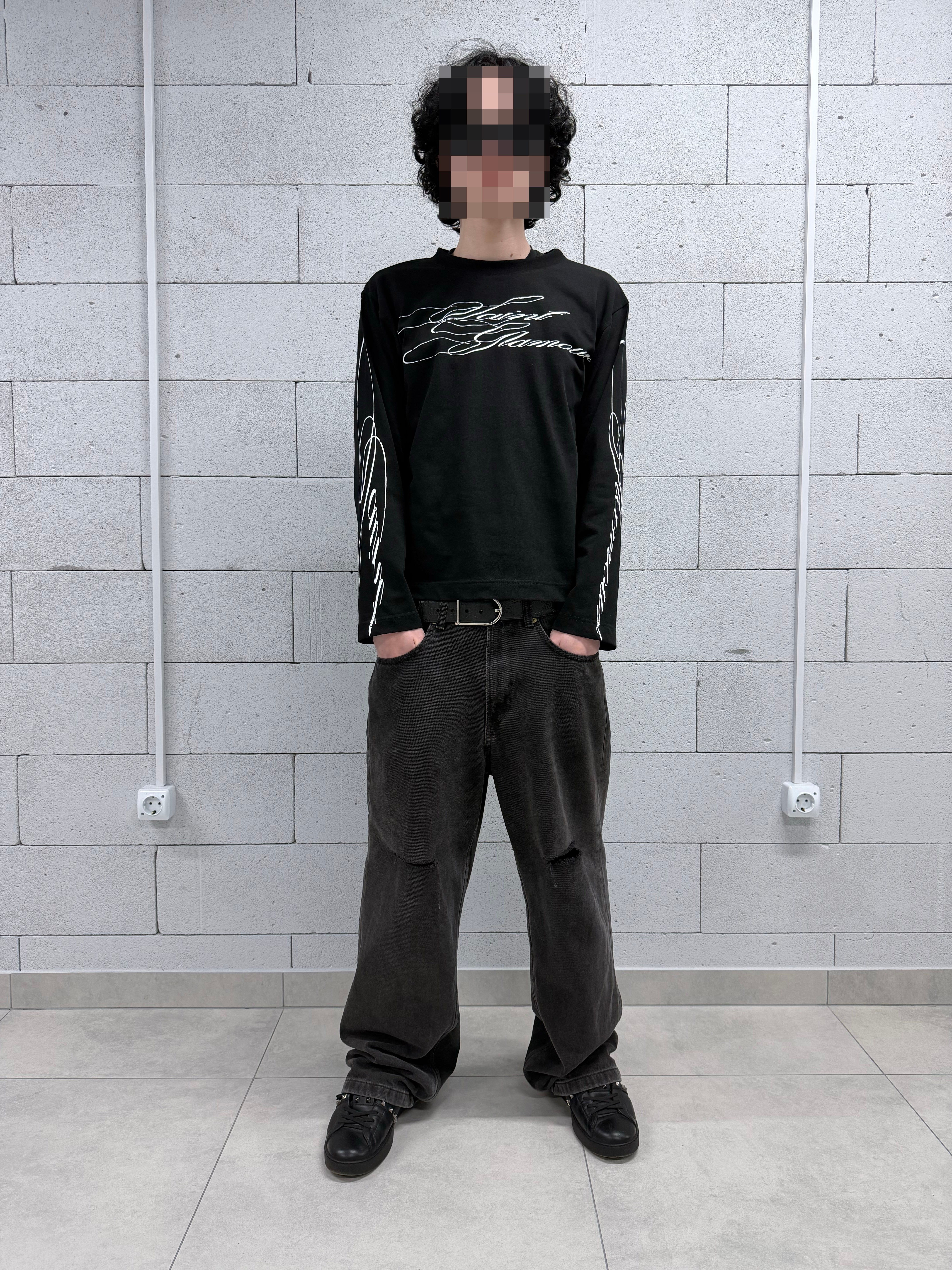 «DAGGER» BLACK LONGSLEEVE