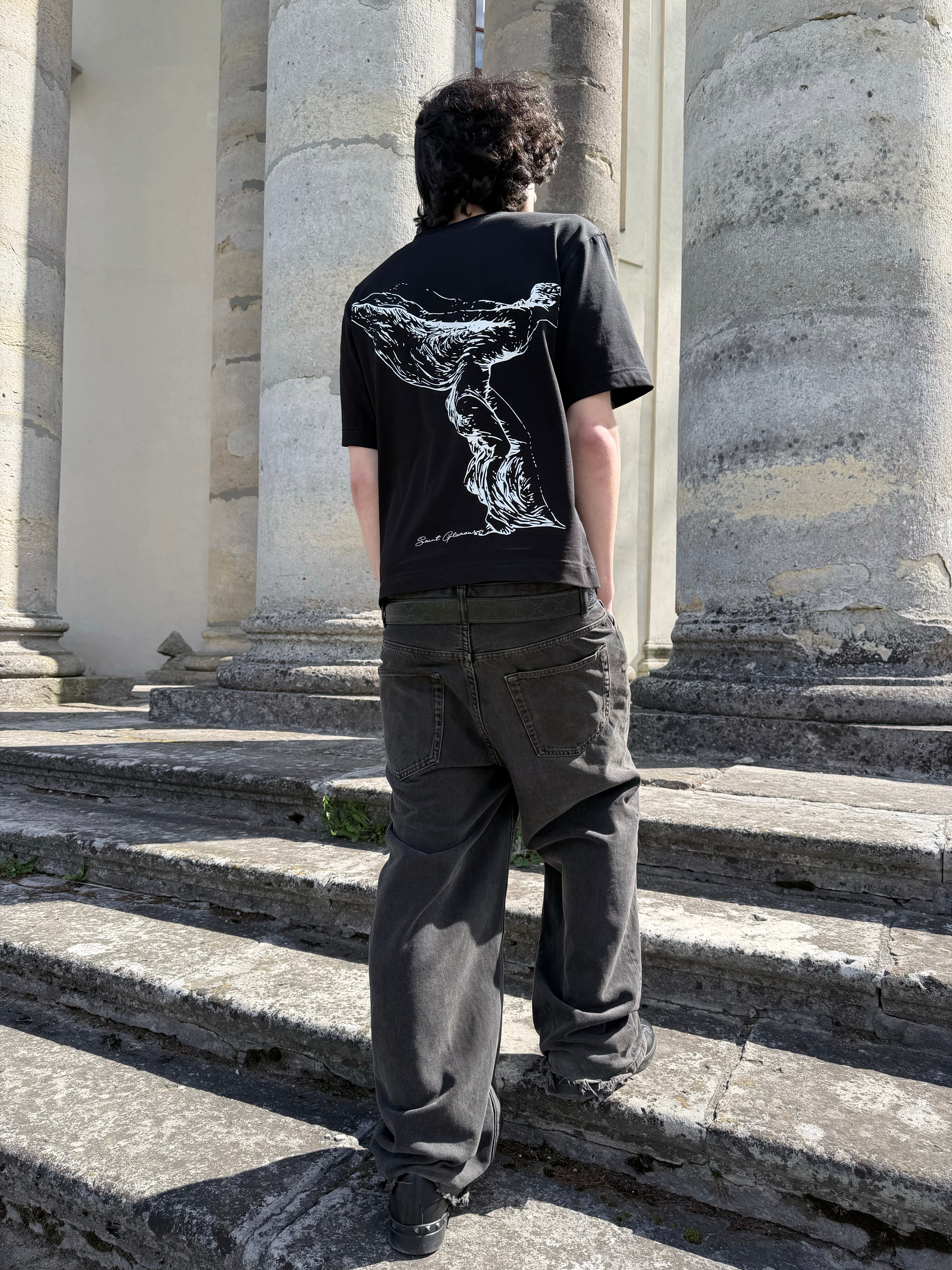 «SPIRIT OF ECSTASY» BLACK T-SHIRT