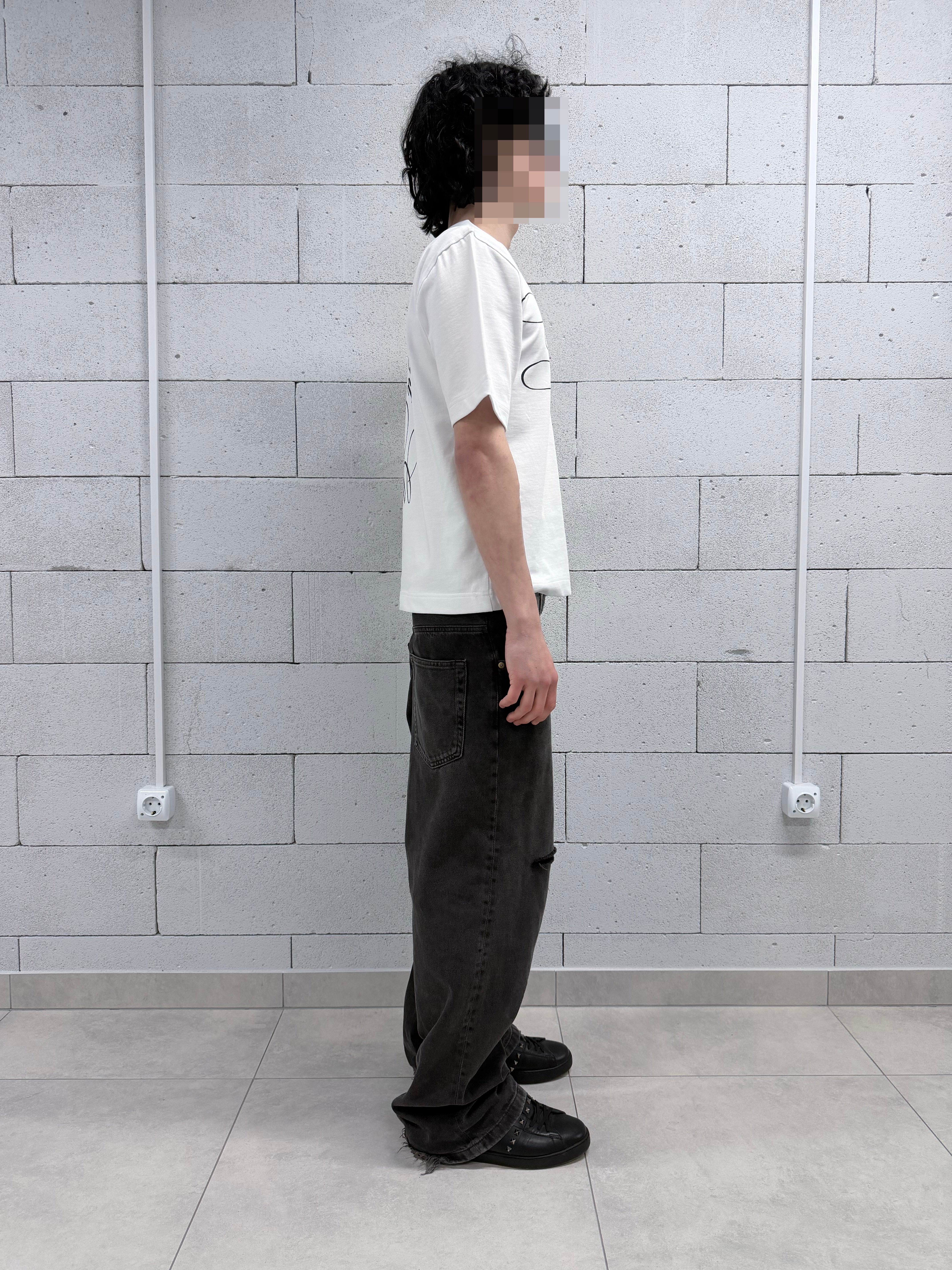 «SAINT GLAMOUR» WHITE T-SHIRT
