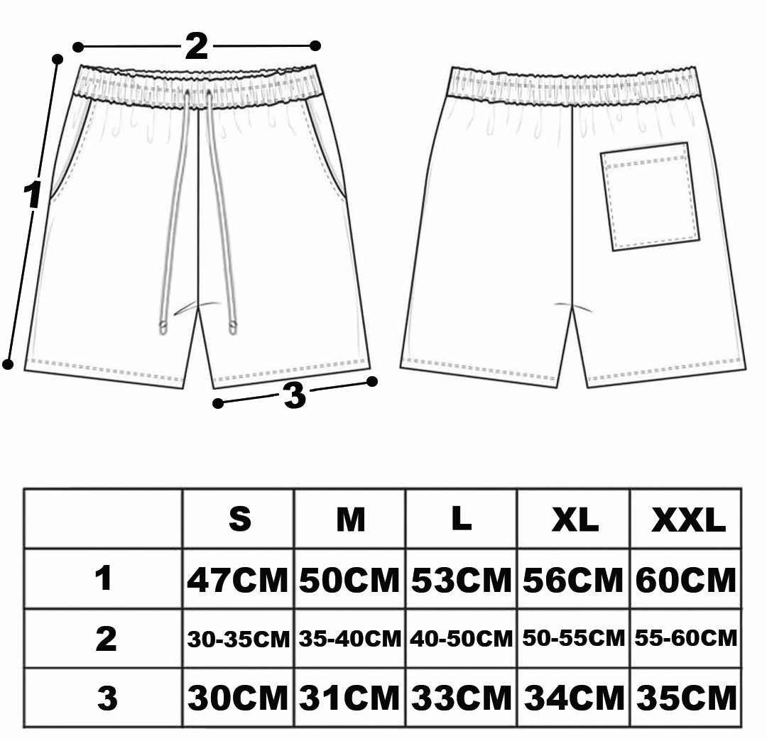 «SAINT GLAMOUR» SHORTS