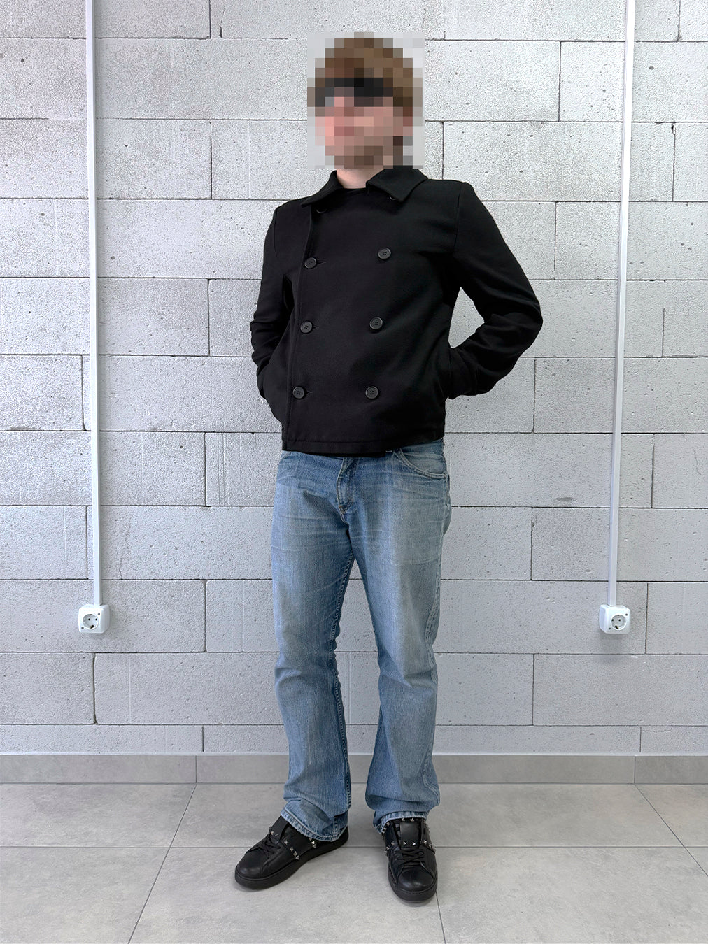 «DALTON» DOUBLE-BREASTED PEACOAT