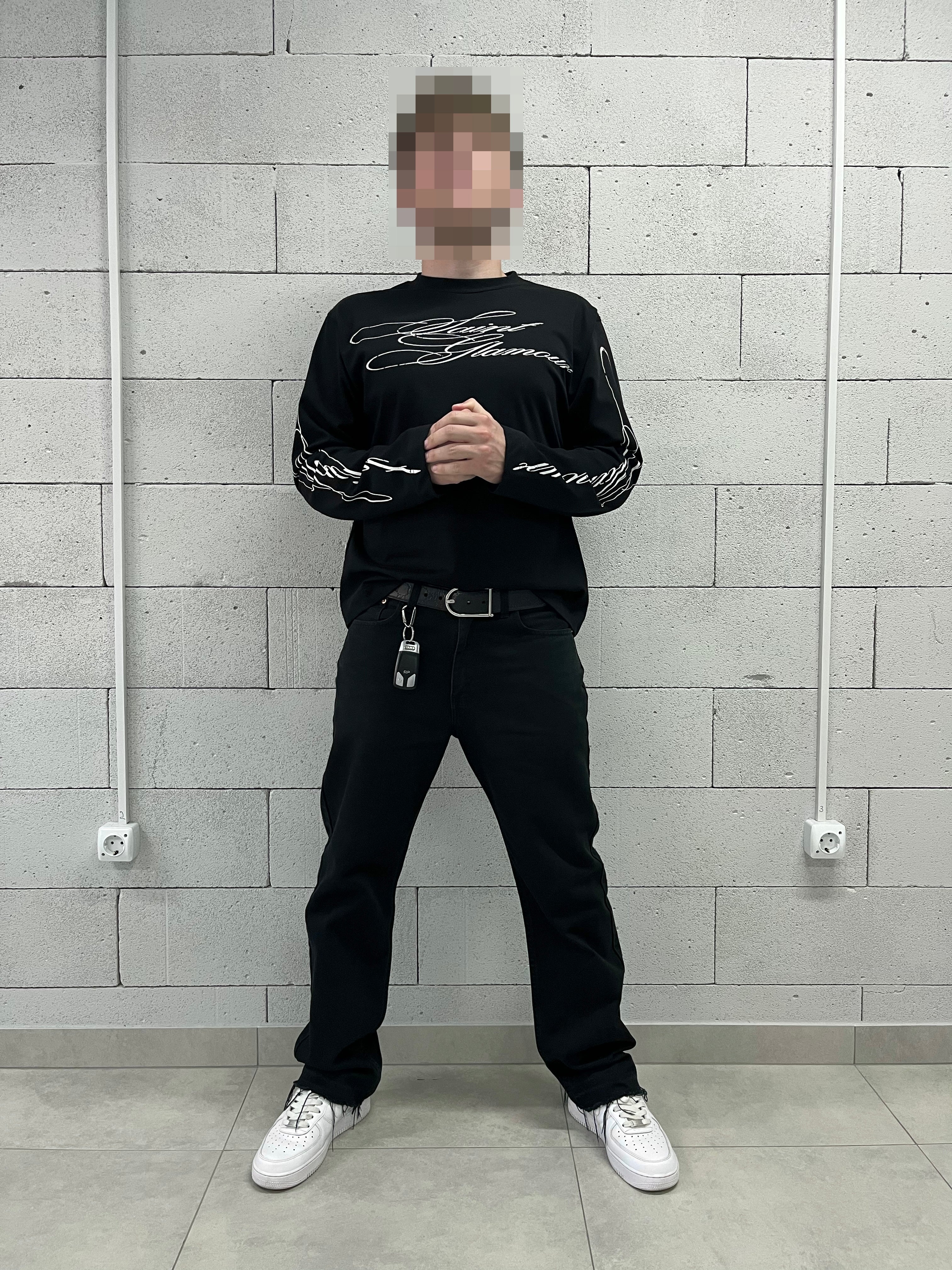 «DAGGER» BLACK LONGSLEEVE