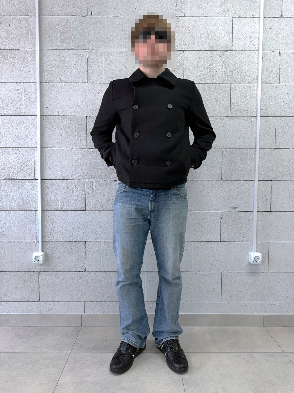 «DALTON» DOUBLE-BREASTED PEACOAT