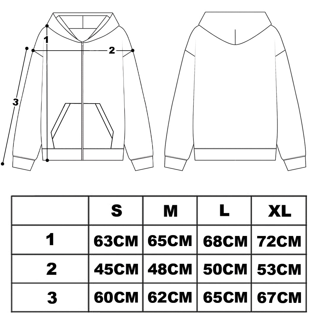 «SAINT GLAMOUR» ZIP-HOODIE + SHORTS SET