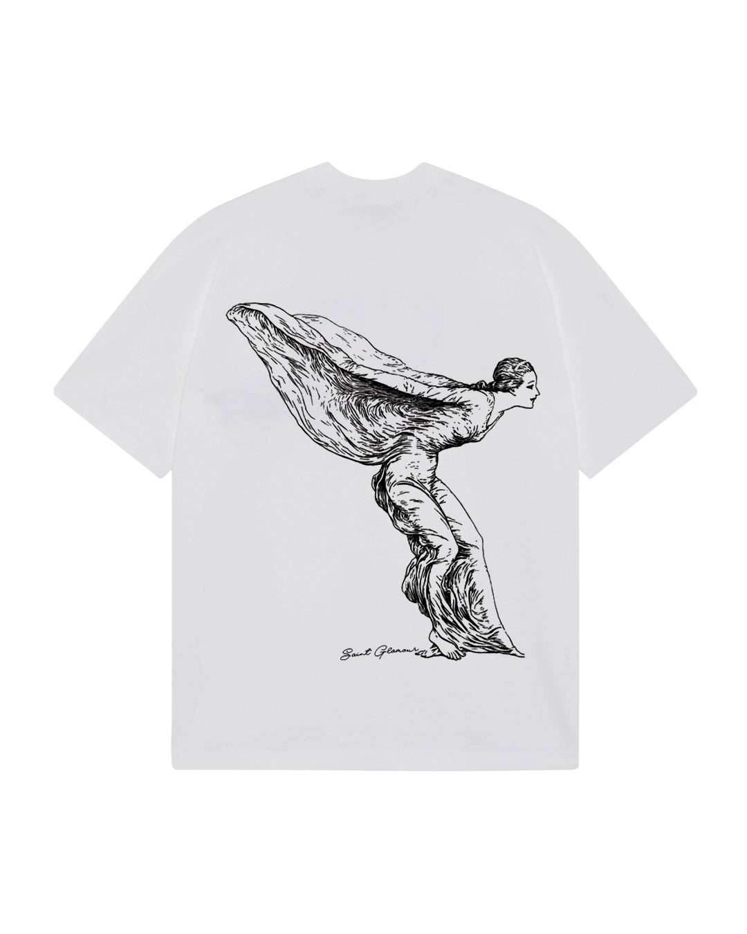 «SPIRIT OF ECSTASY» WHITE T-SHIRT