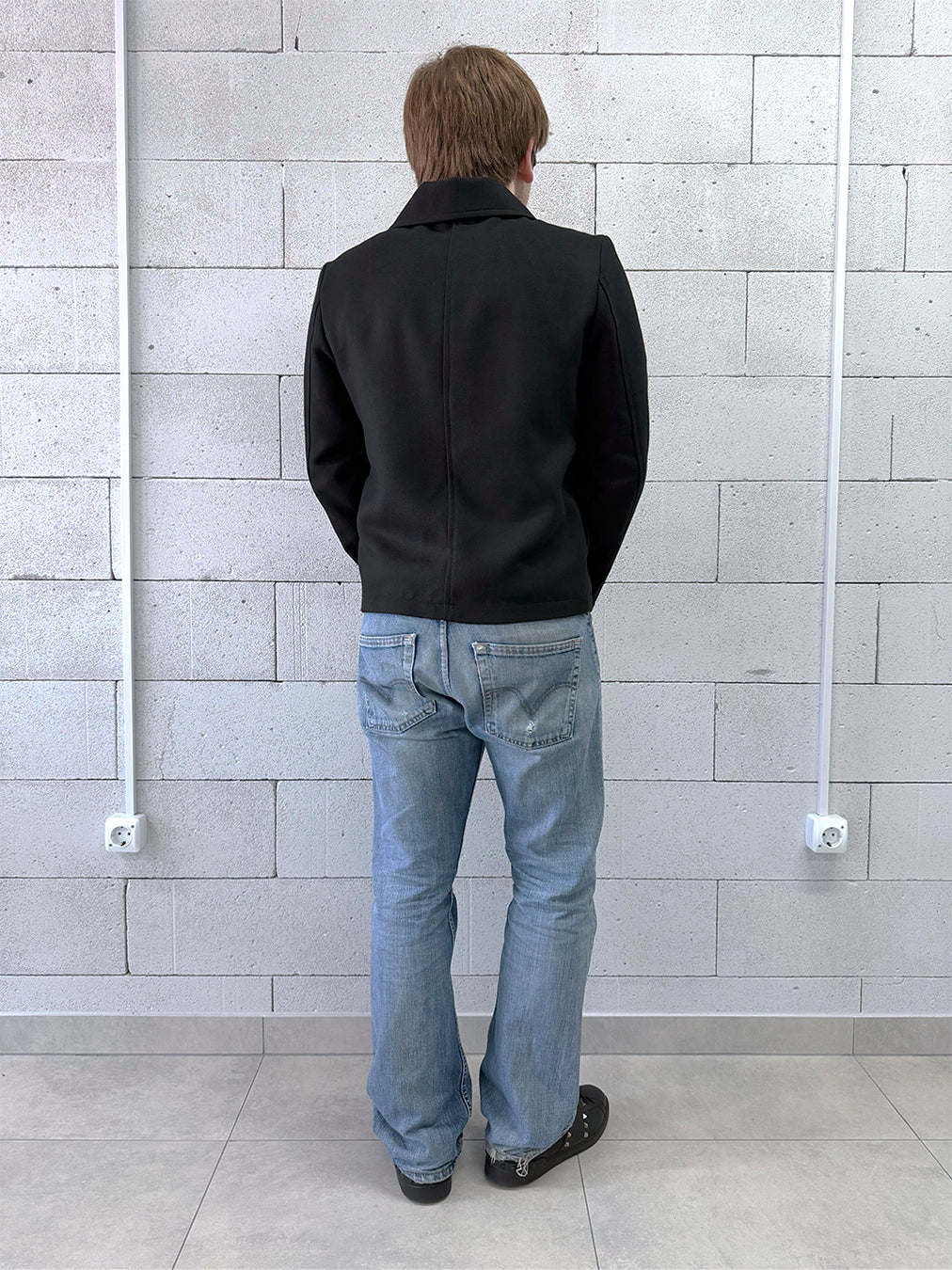 «DALTON» DOUBLE-BREASTED PEACOAT