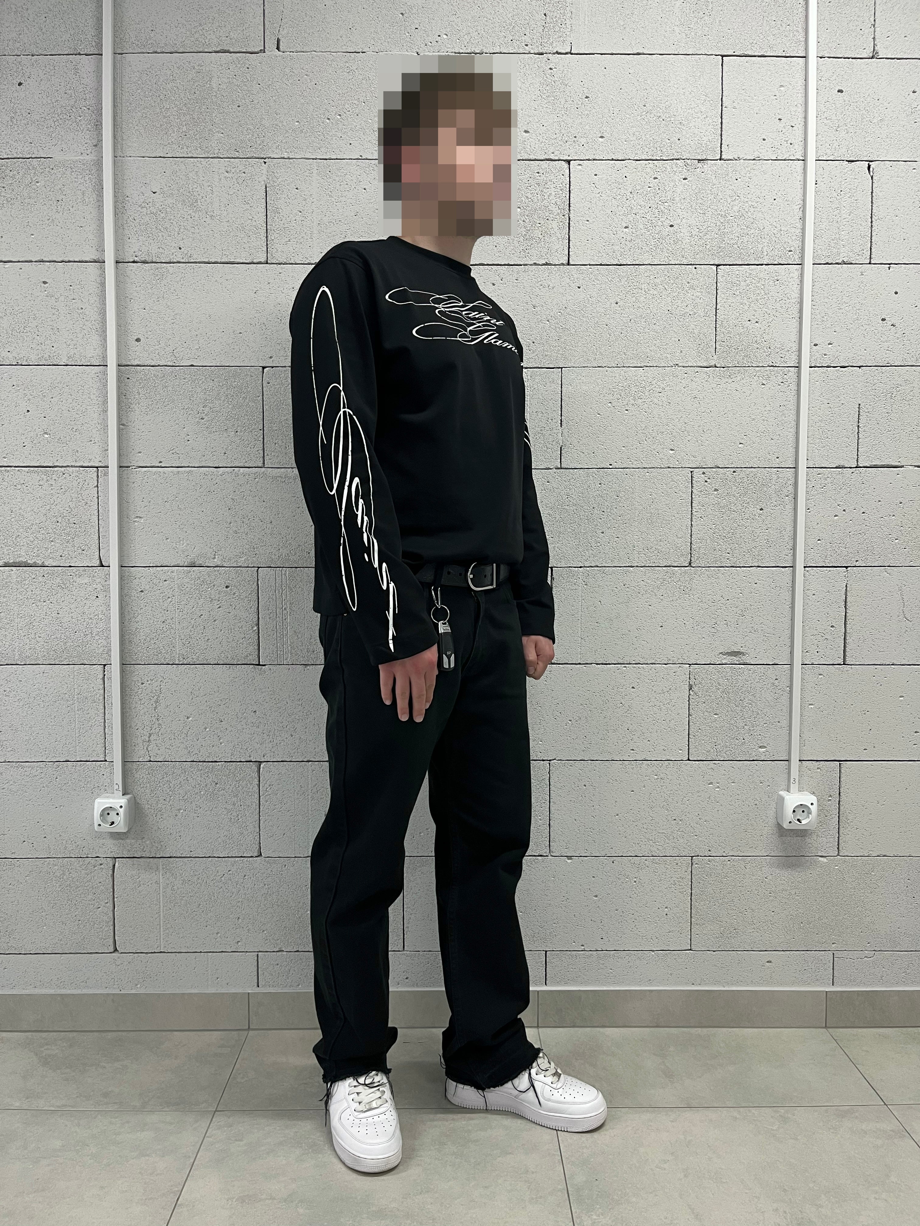 «DAGGER» BLACK LONGSLEEVE