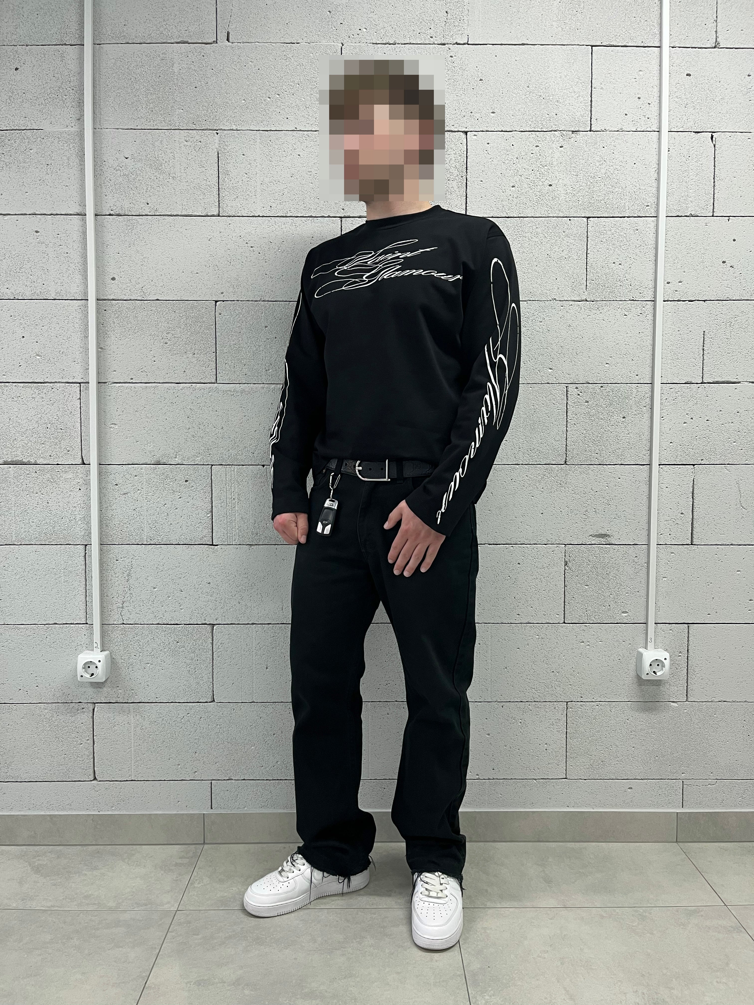 «DAGGER» BLACK LONGSLEEVE
