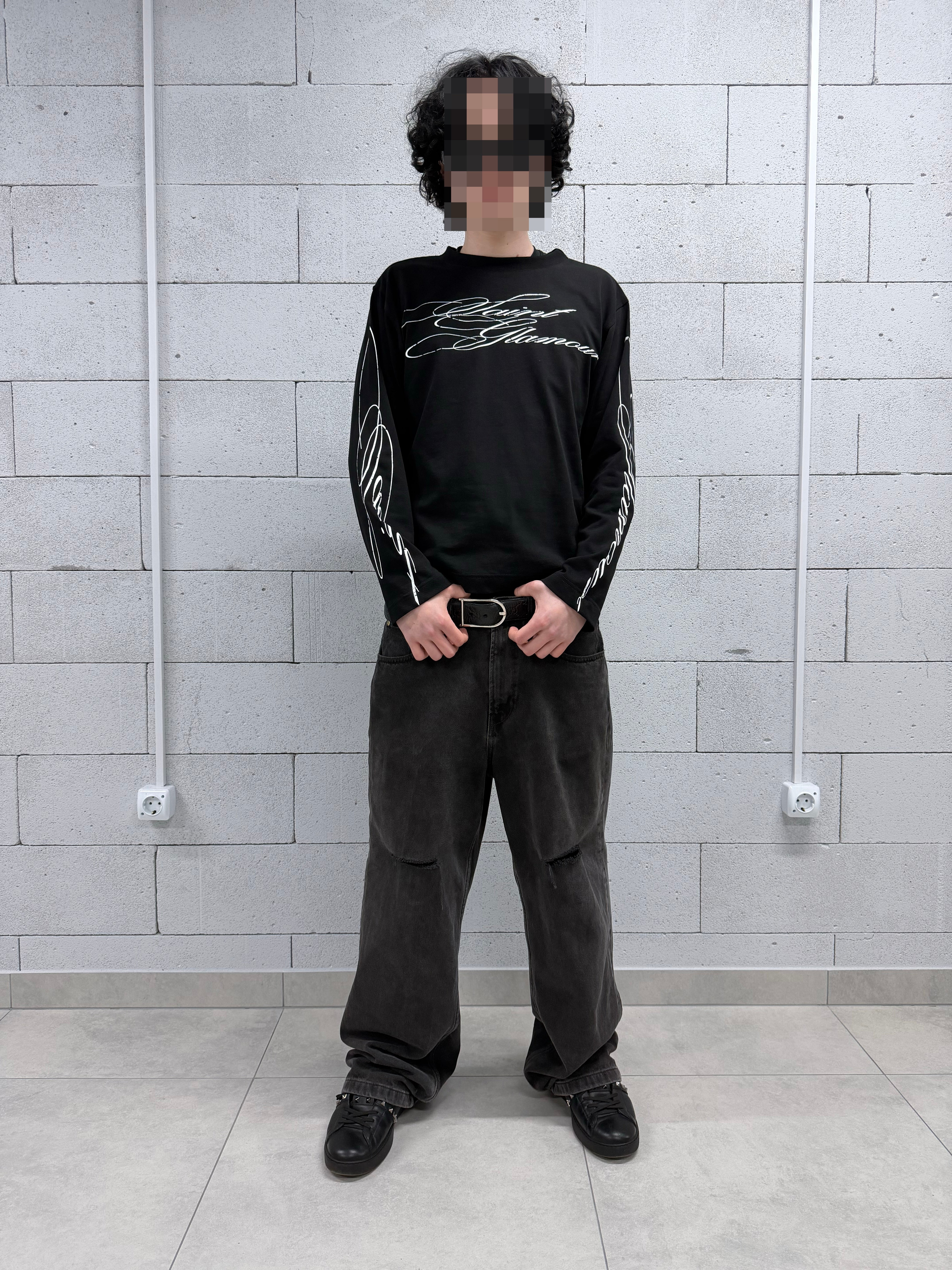«DAGGER» BLACK LONGSLEEVE
