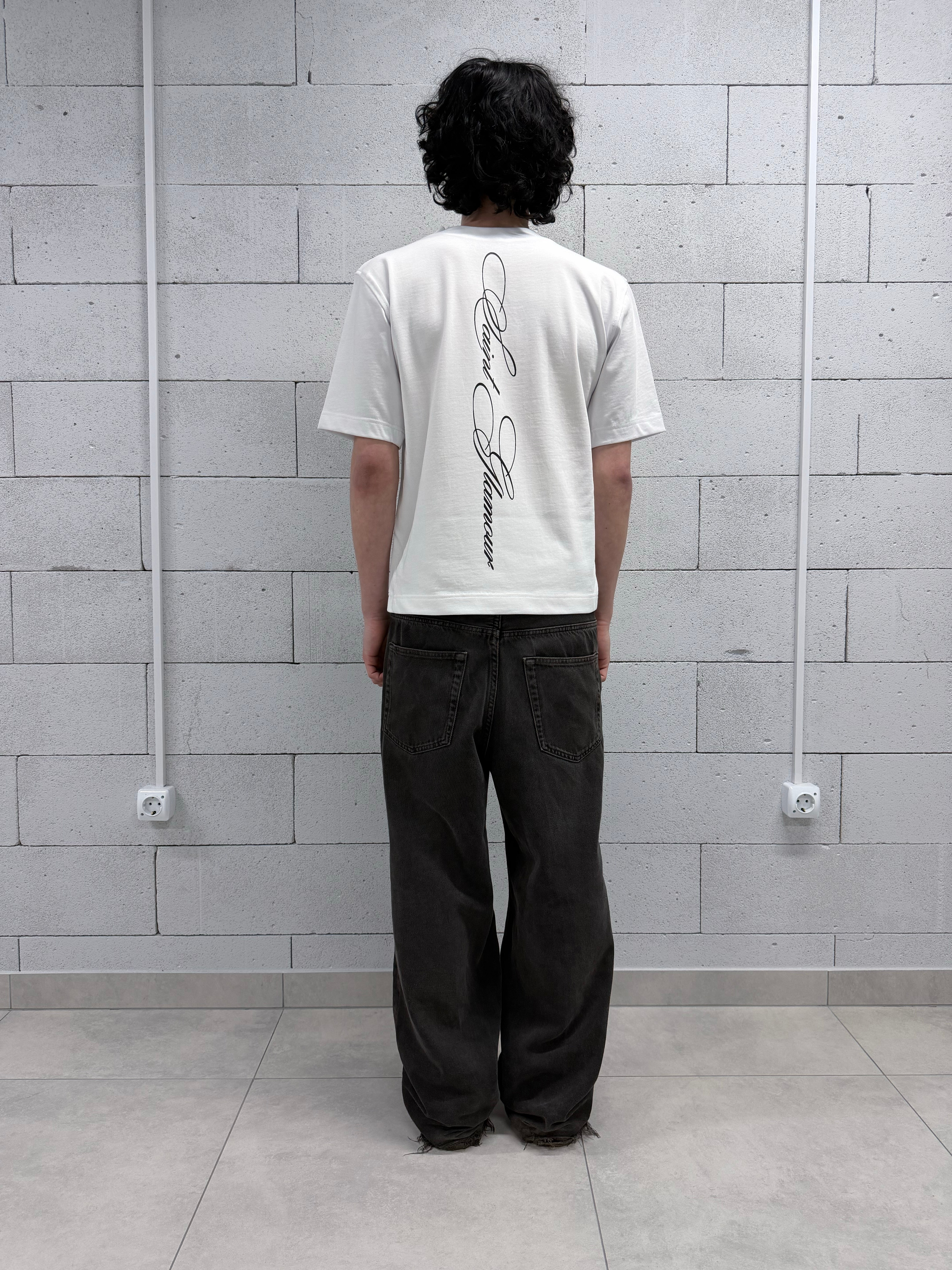 «SAINT GLAMOUR» WHITE T-SHIRT