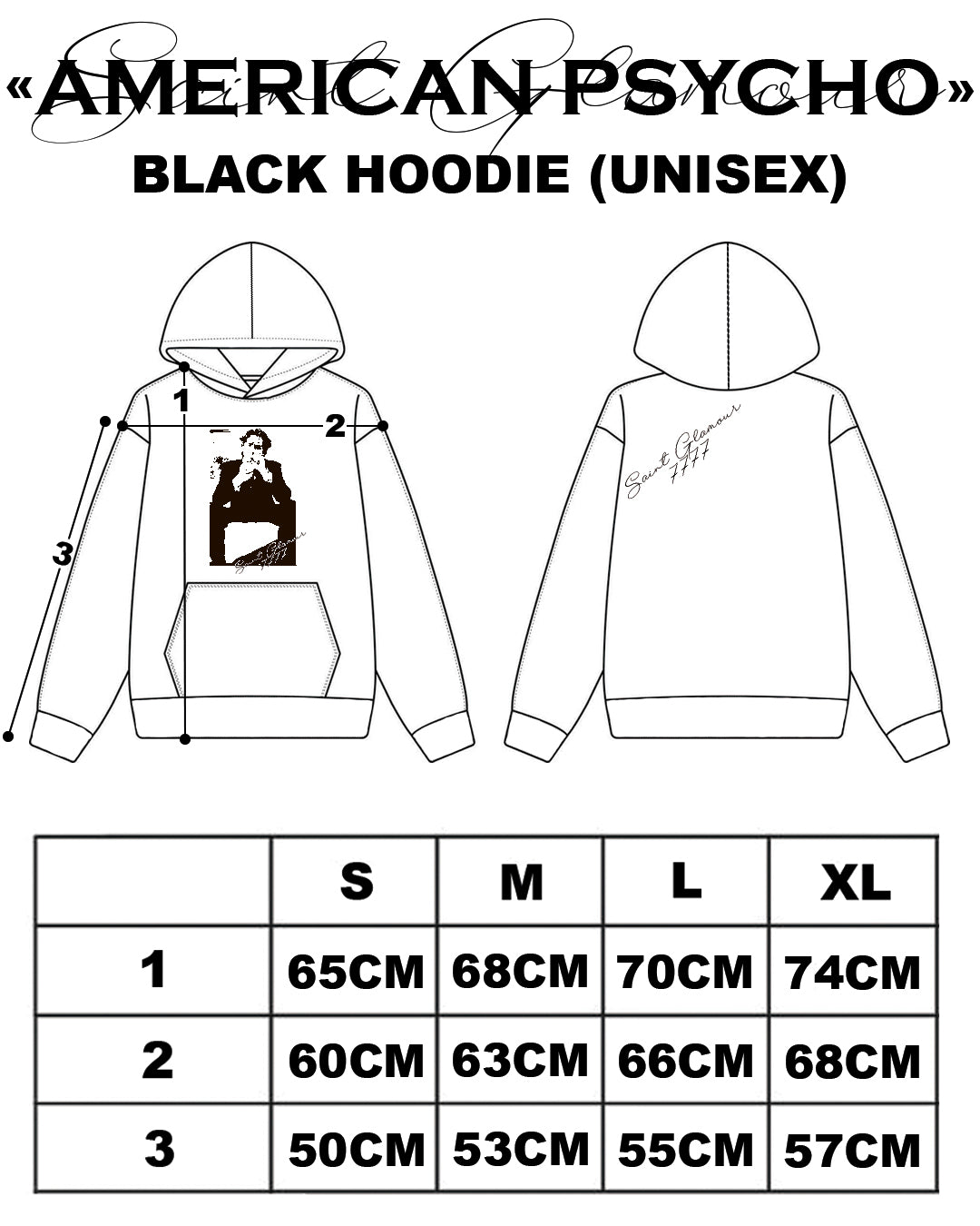 «AMERICAN PSYCHO» HOODIE