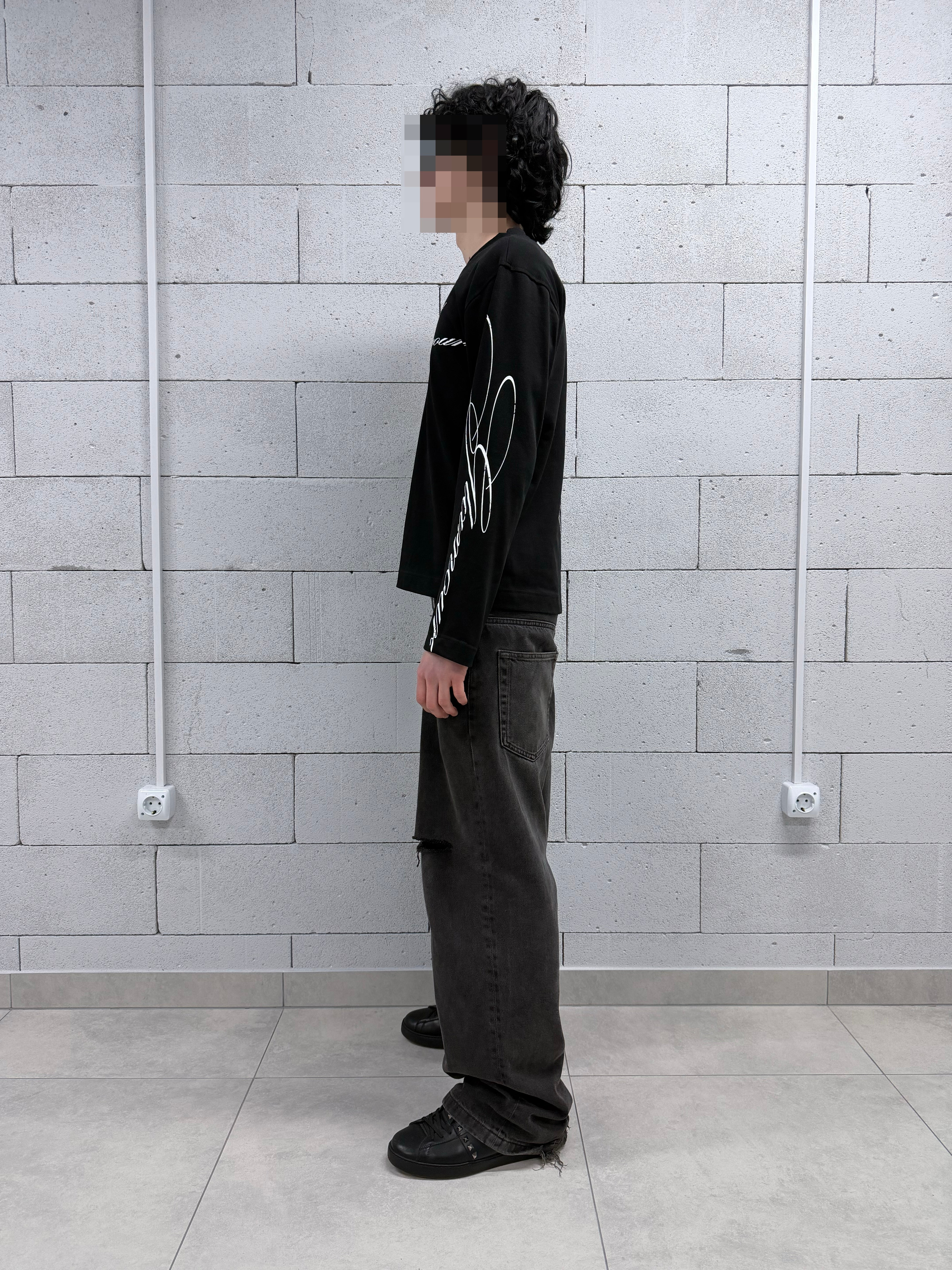 «DAGGER» BLACK LONGSLEEVE