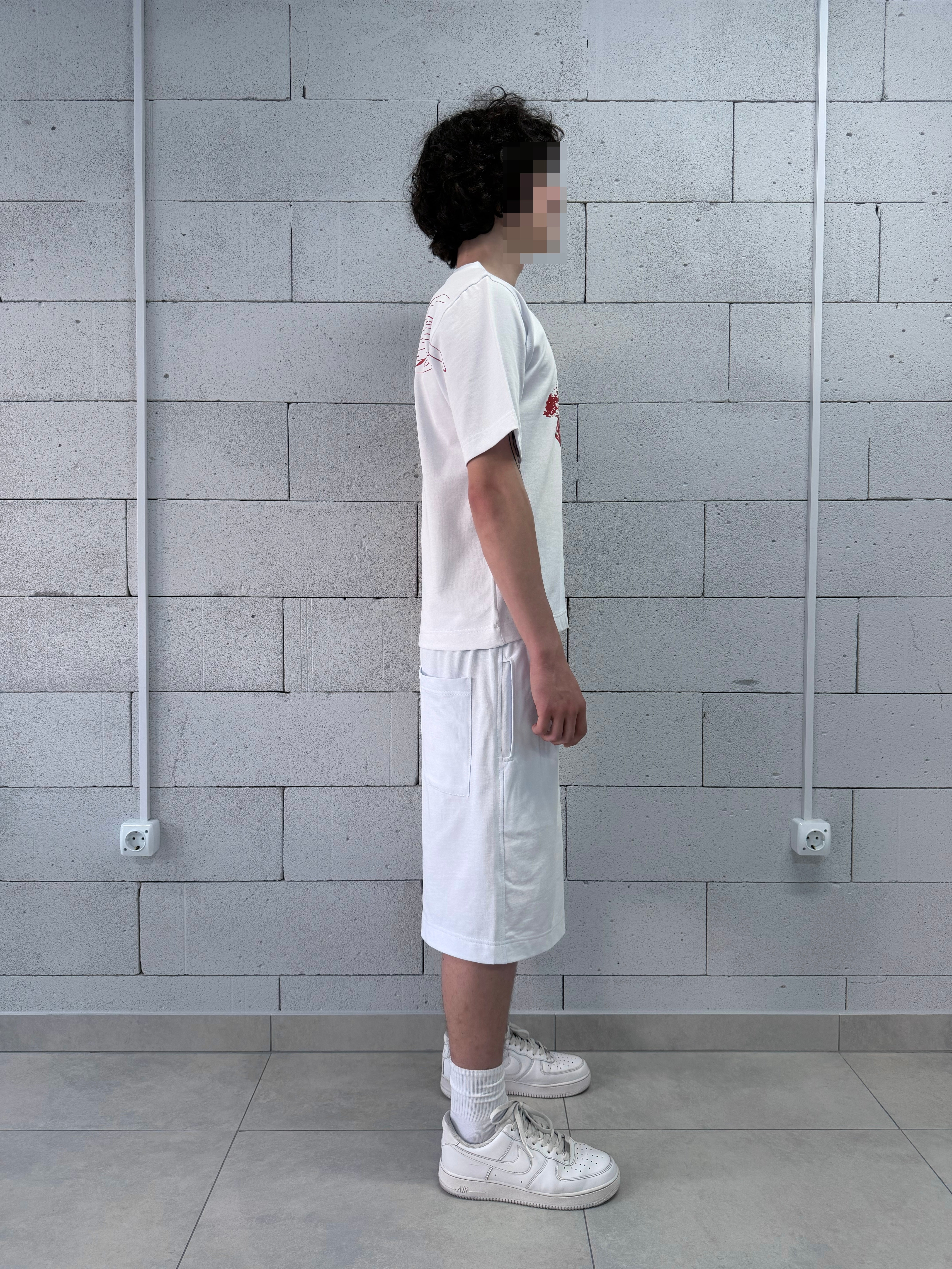 «LOVE KISS» WHITE T-SHIRT