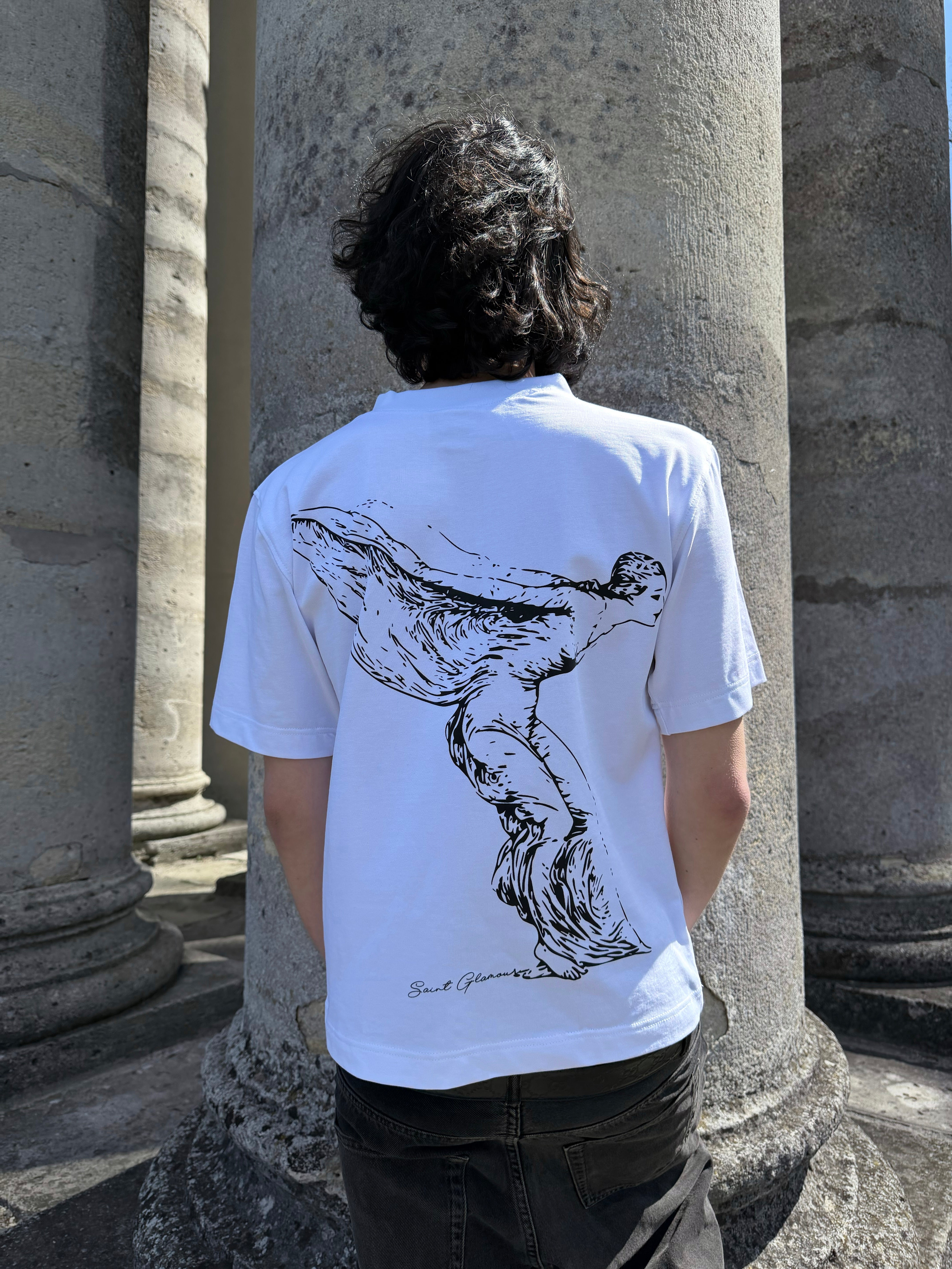 «SPIRIT OF ECSTASY» WHITE T-SHIRT