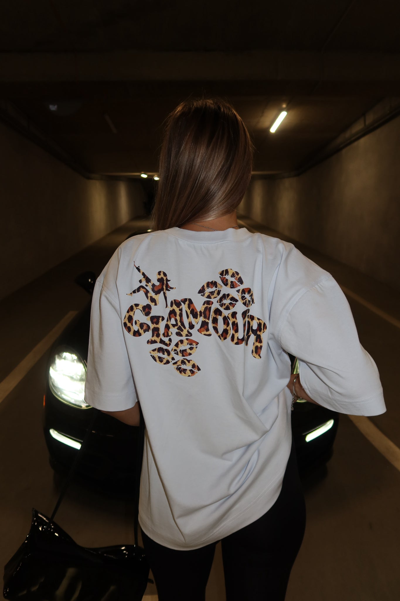 «LEOPARD» WHITE T-SHIRT
