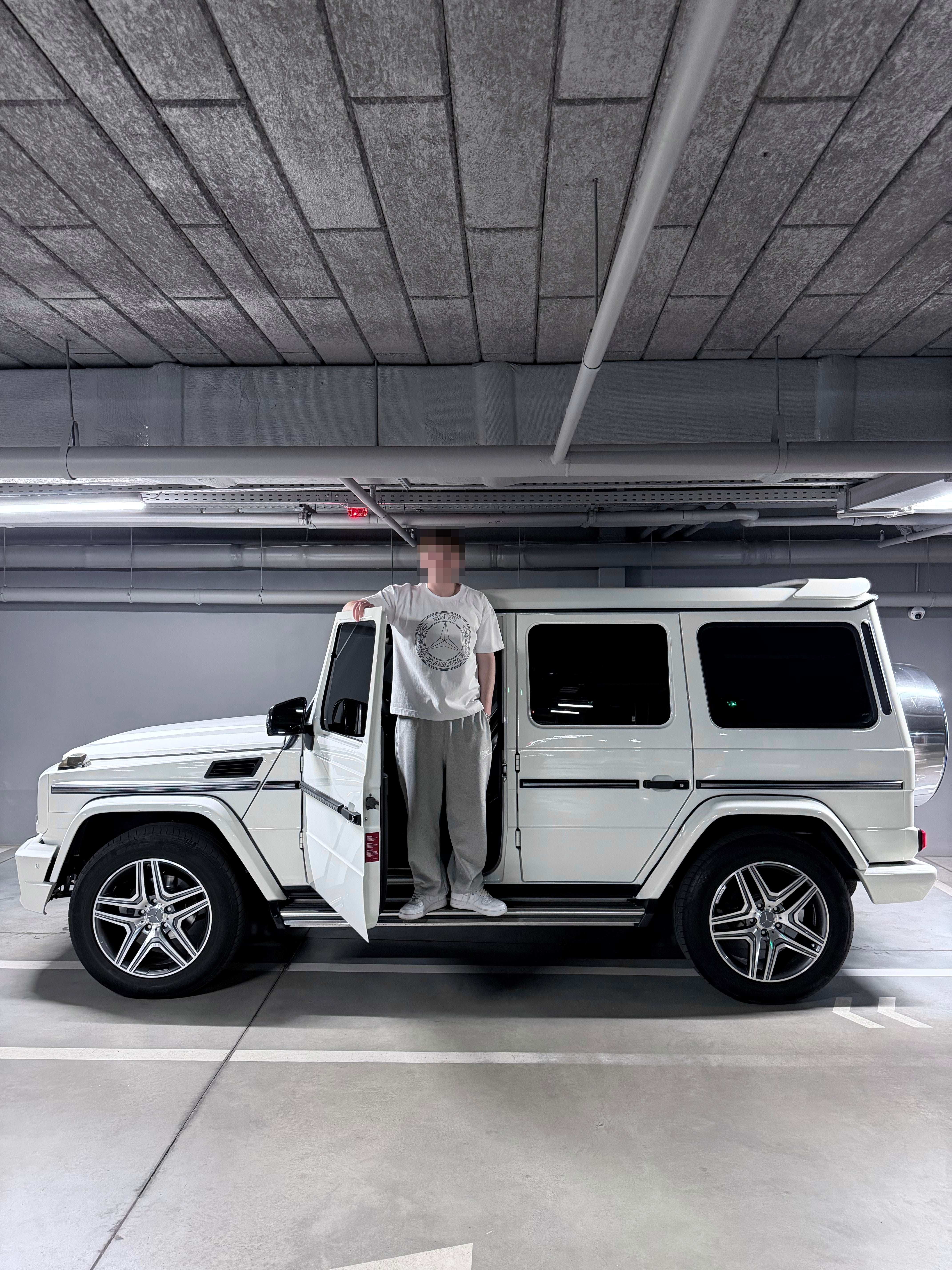 «BENZ TRUCK» WHITE T-SHIRT