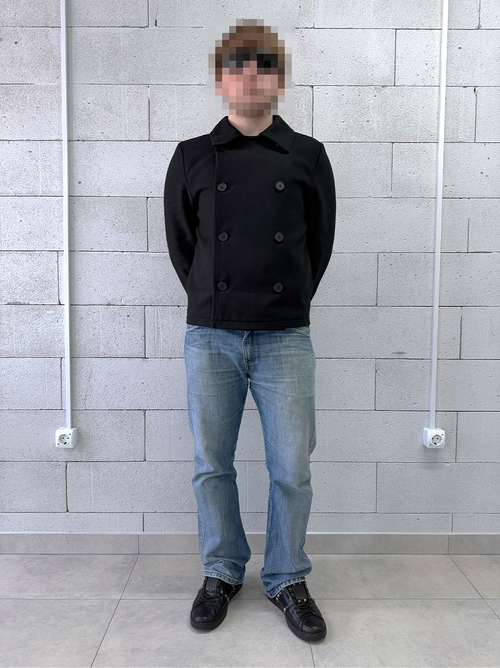 «DALTON» DOUBLE-BREASTED PEACOAT