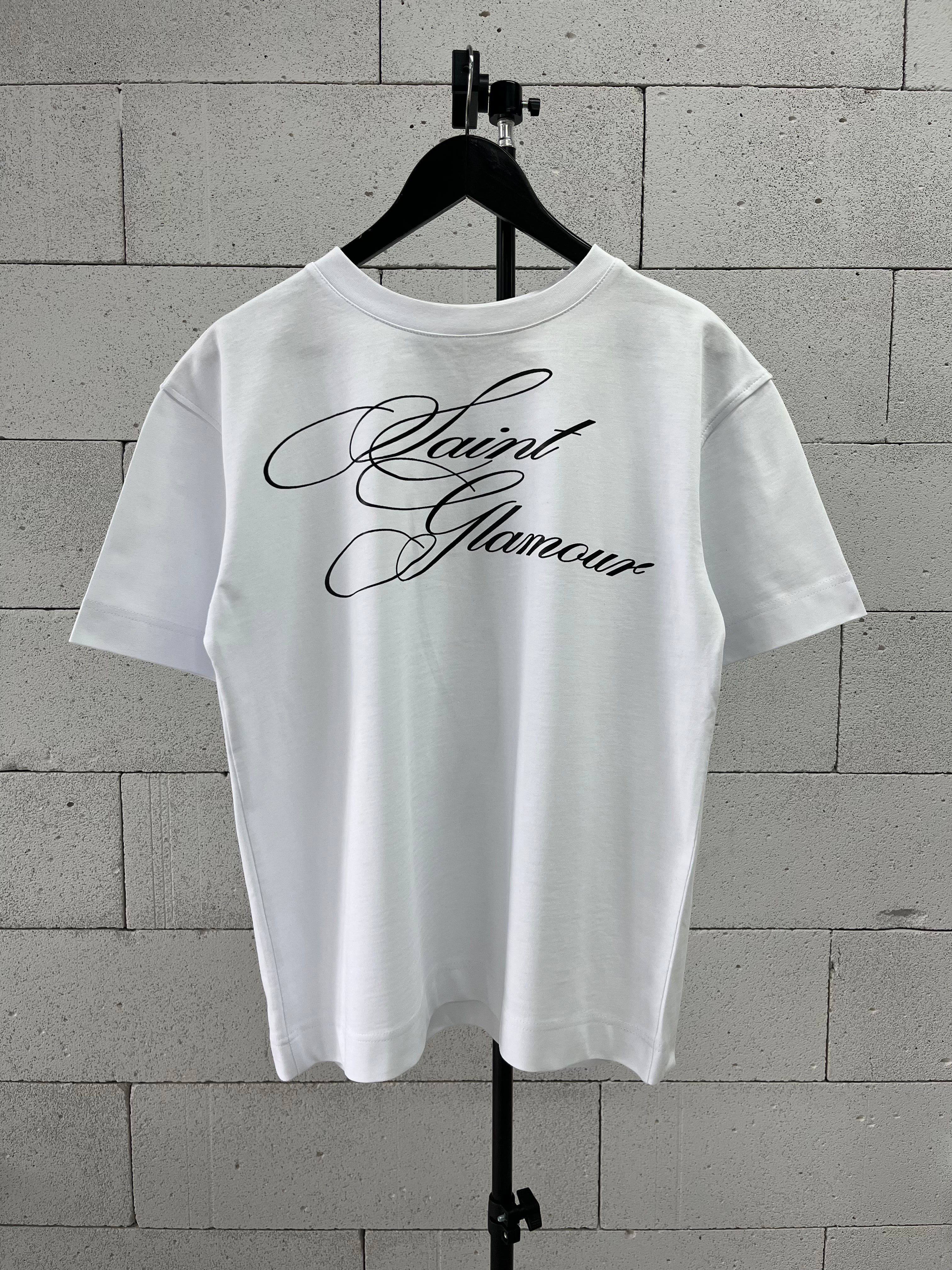 «SAINT GLAMOUR» WHITE T-SHIRT