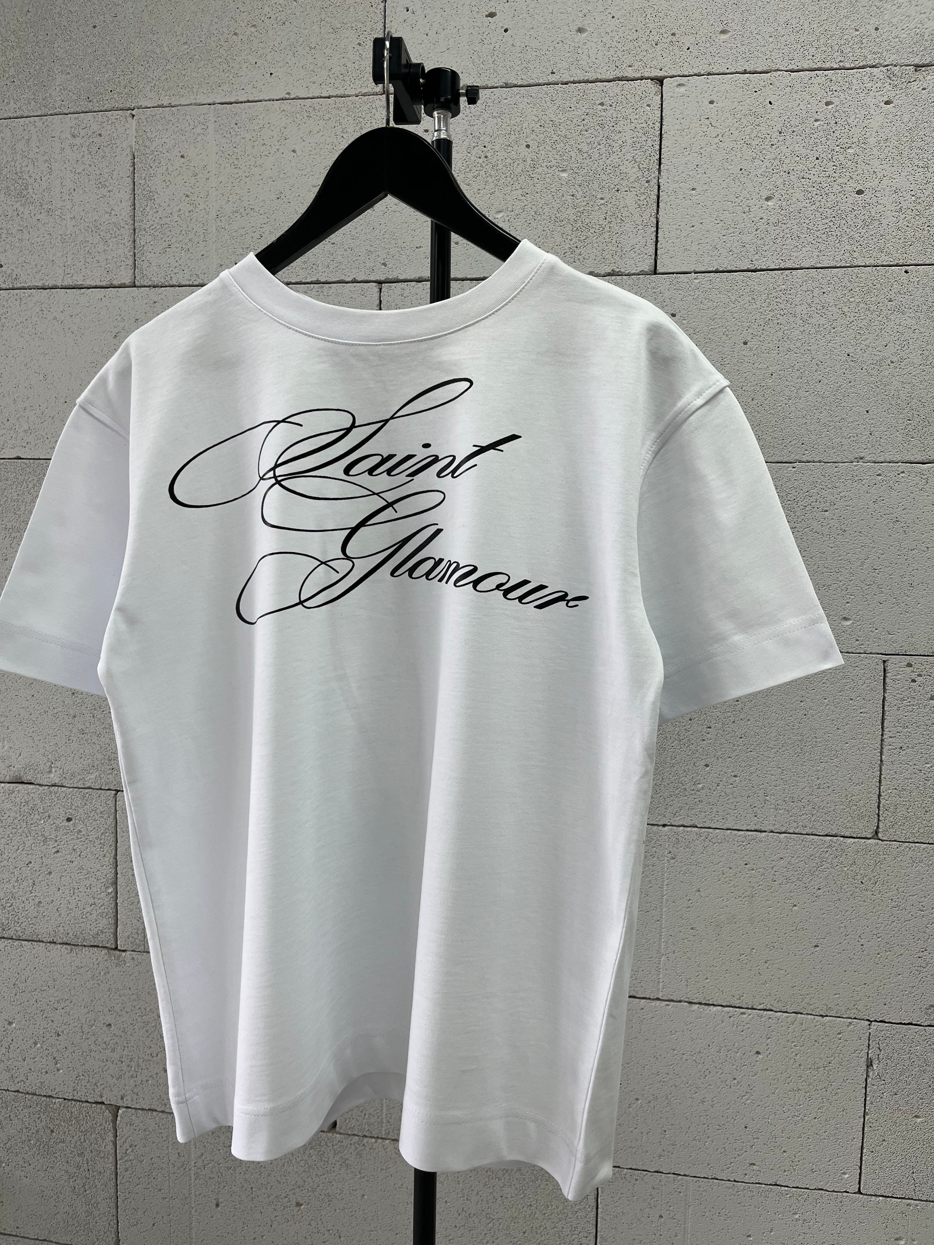 «SAINT GLAMOUR» WHITE T-SHIRT
