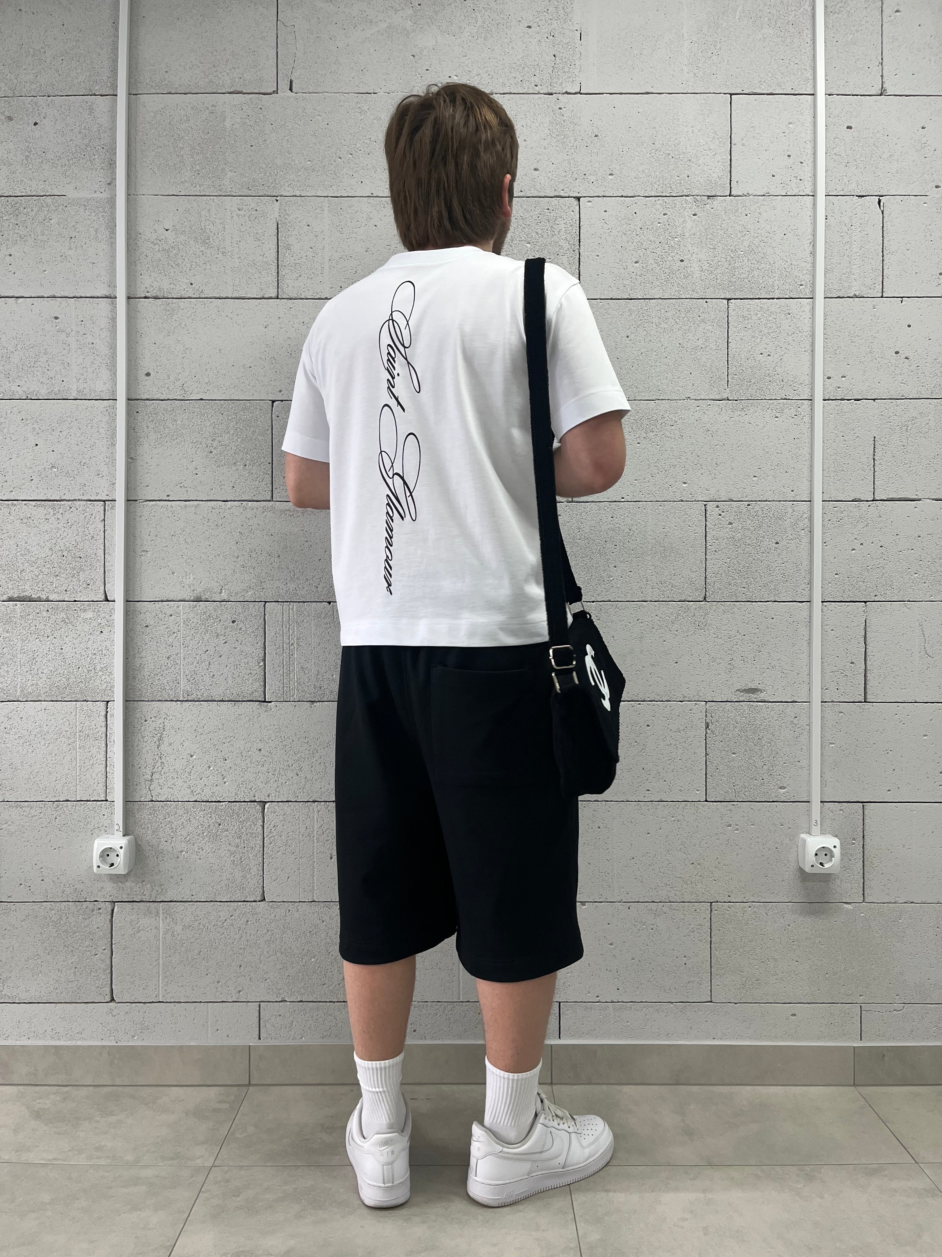 «SAINT GLAMOUR» WHITE T-SHIRT