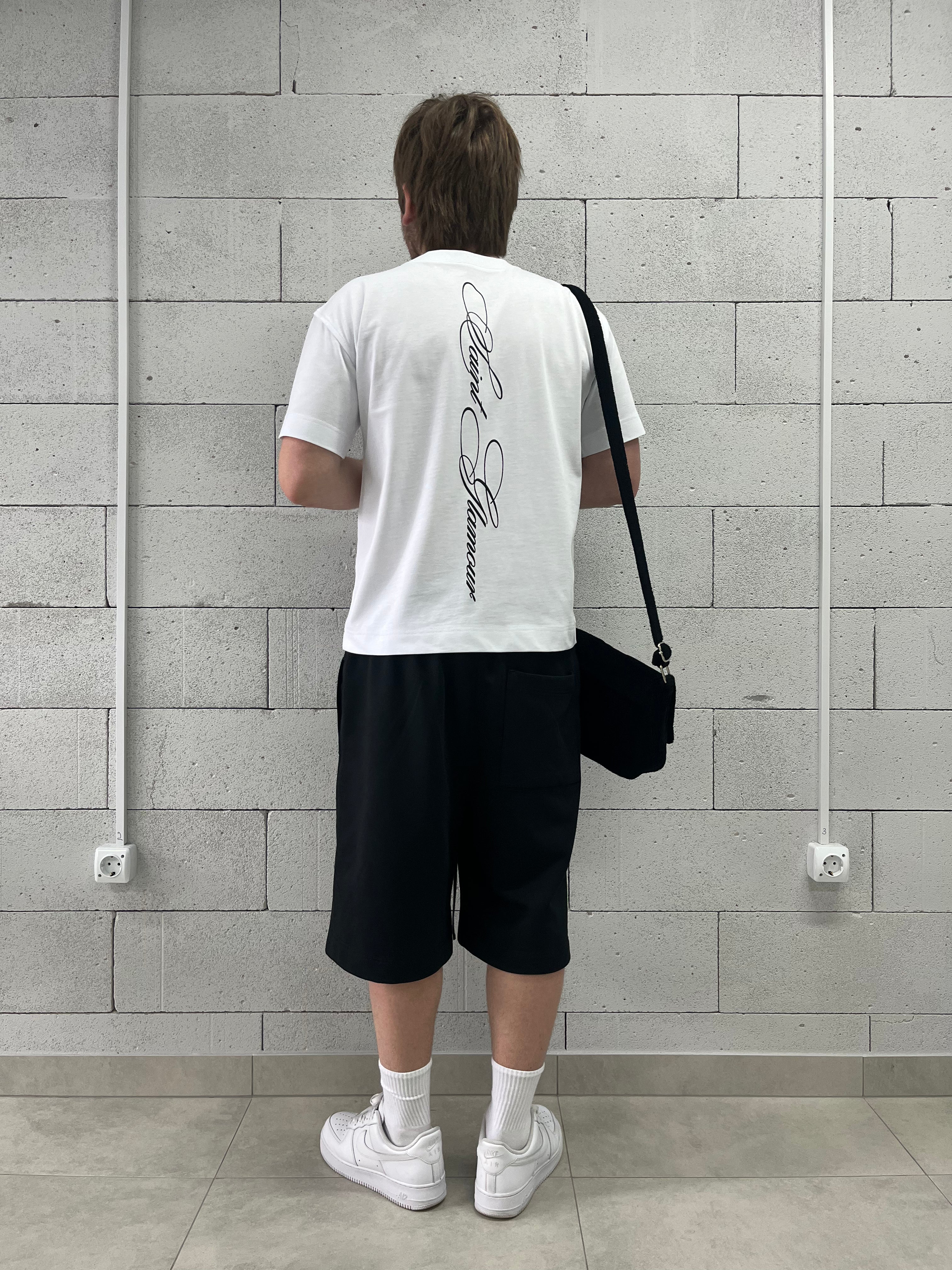 «SAINT GLAMOUR» WHITE T-SHIRT
